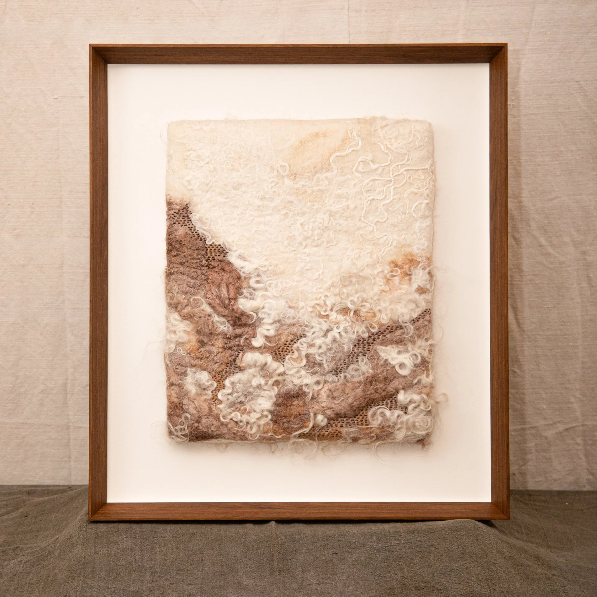 TAPIZ “LANDSCHAP” DE LANA AFIELTRADA