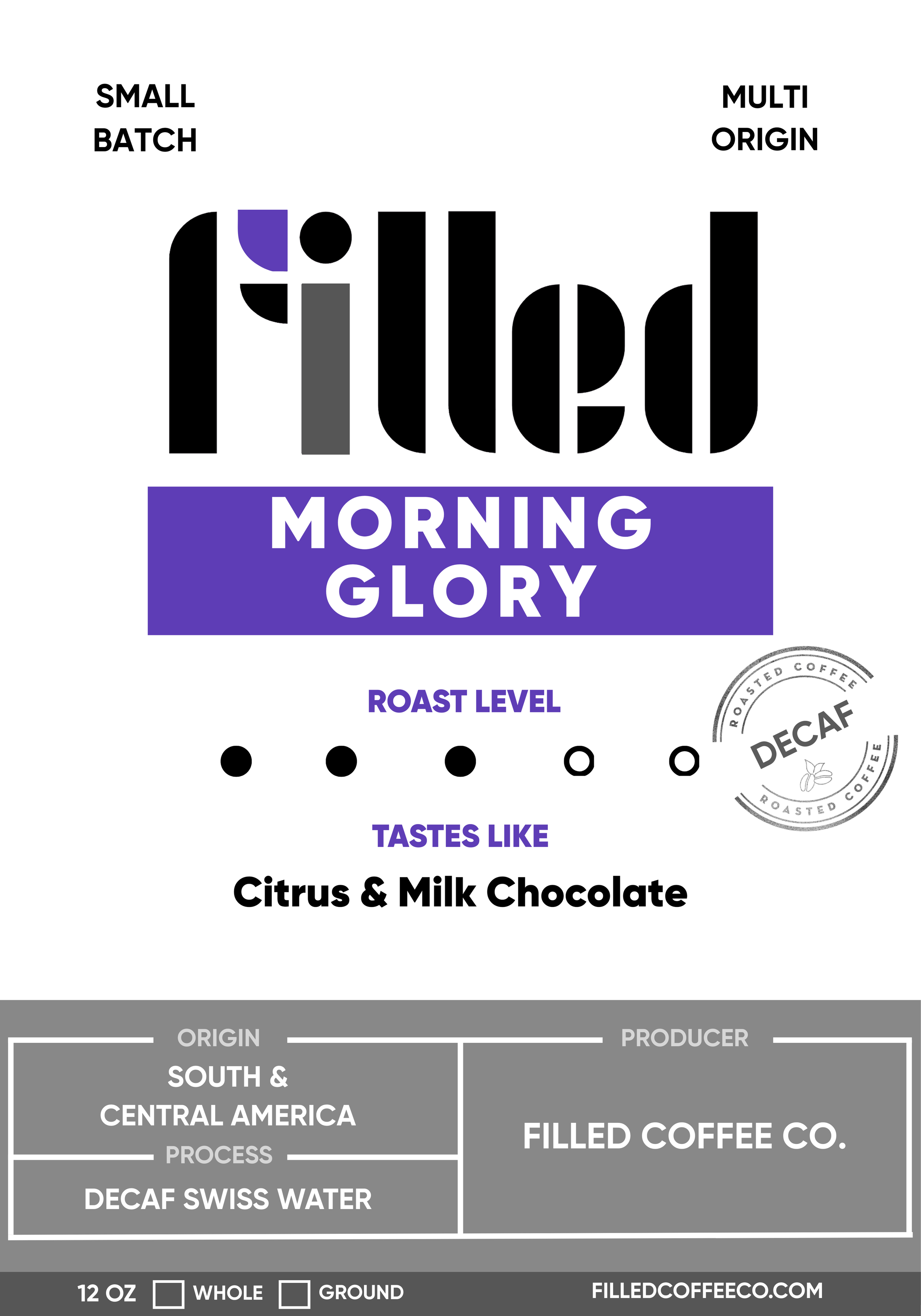 Morning Glory Decaf (Organic)