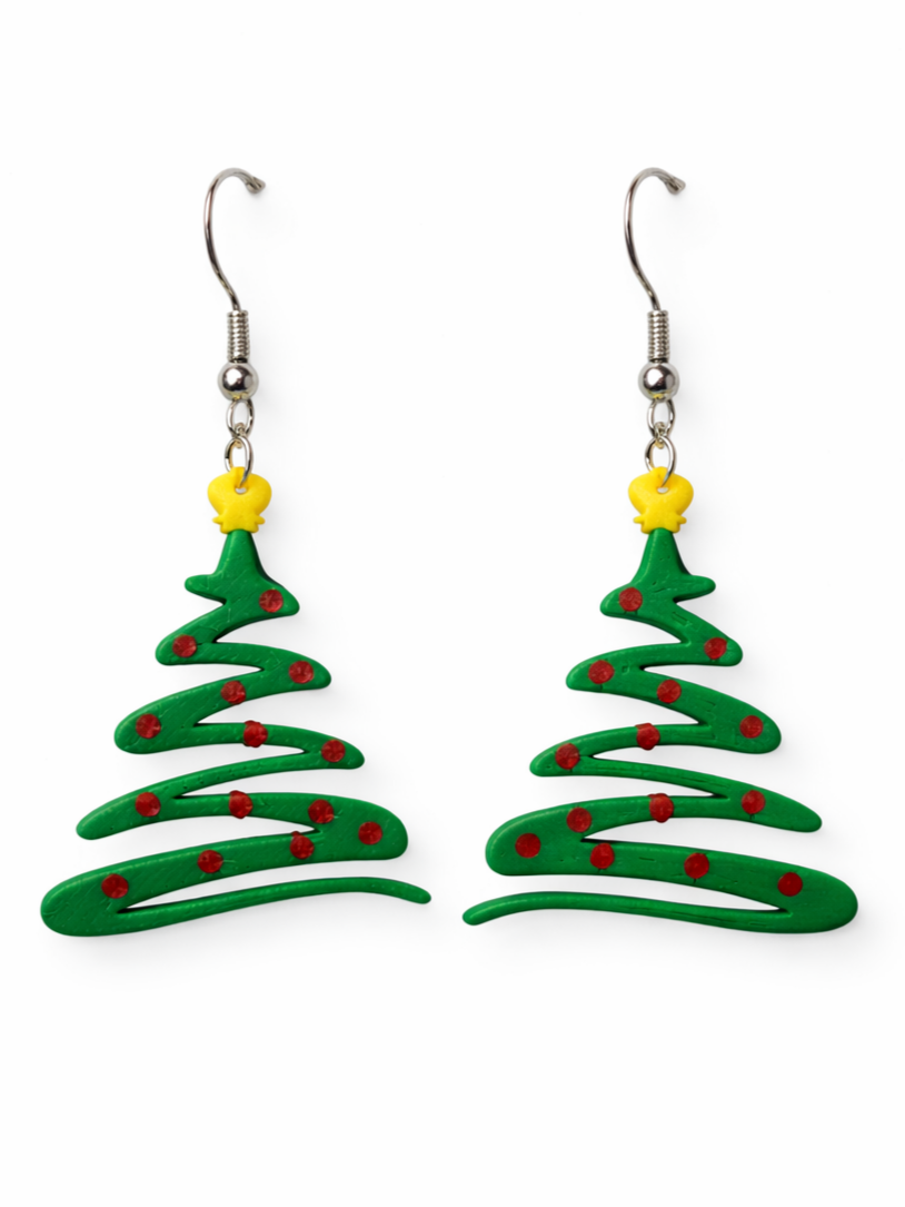 Christmas Tree Earrings
