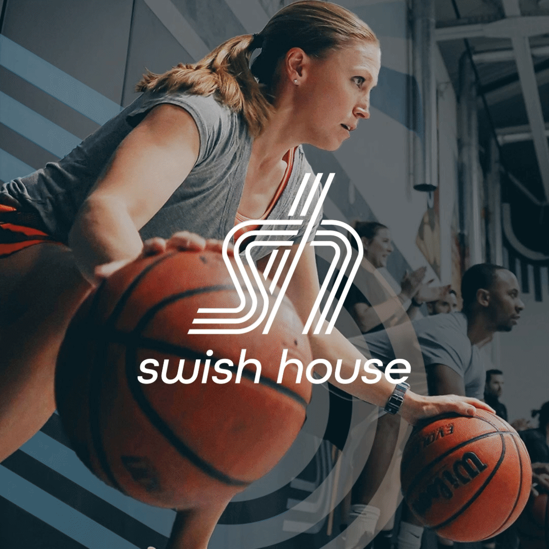  Swish House 
 Brand creation for the first basketball fitness class.