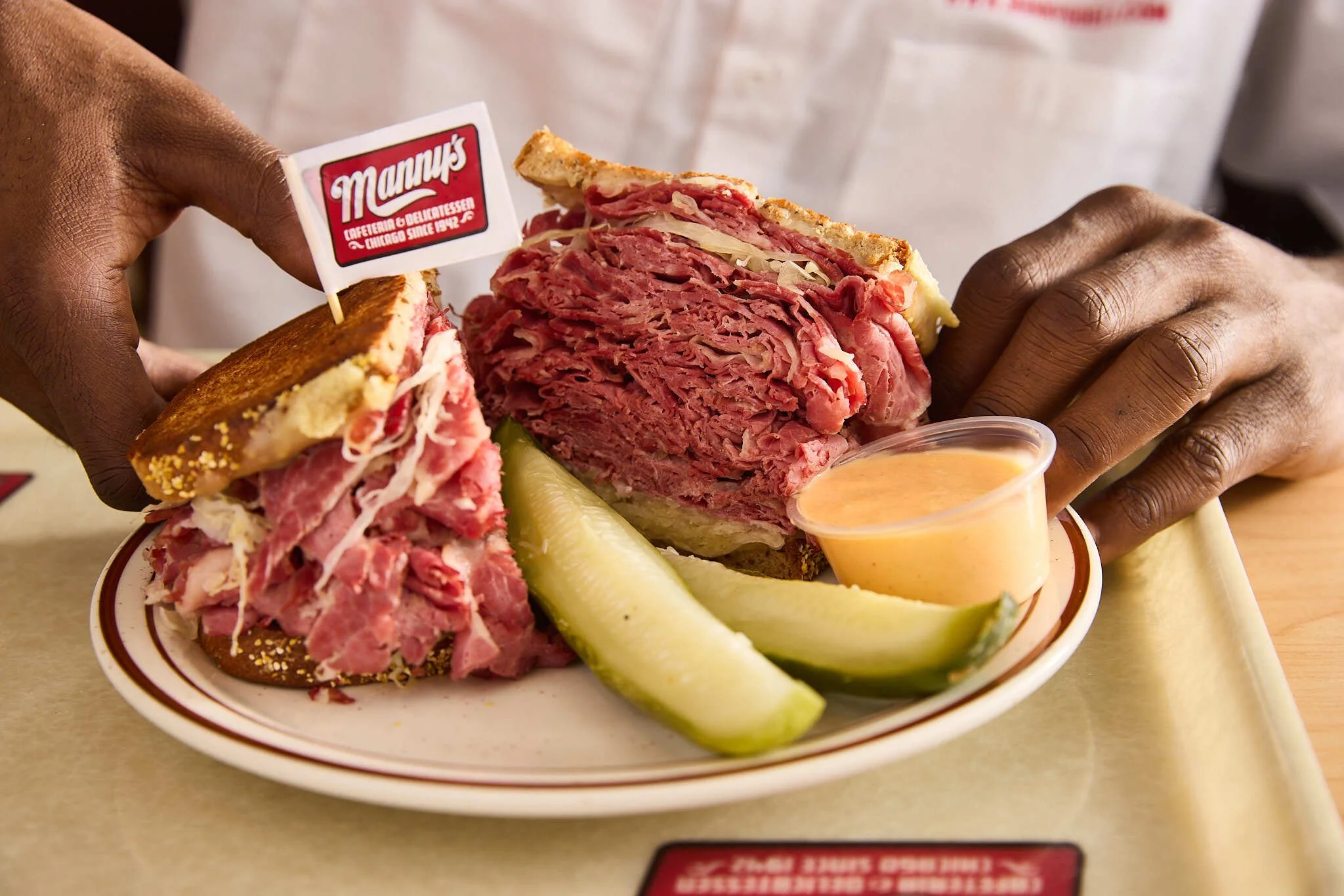  Manny's Deli 
 Brand refresh Chicago's biggest, best-known, and oldest deli.