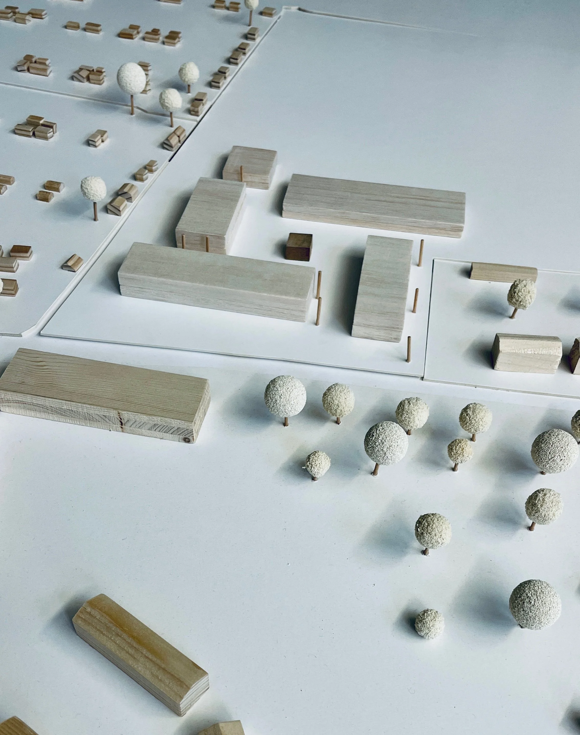 Städtebauliches Modell Erfurt