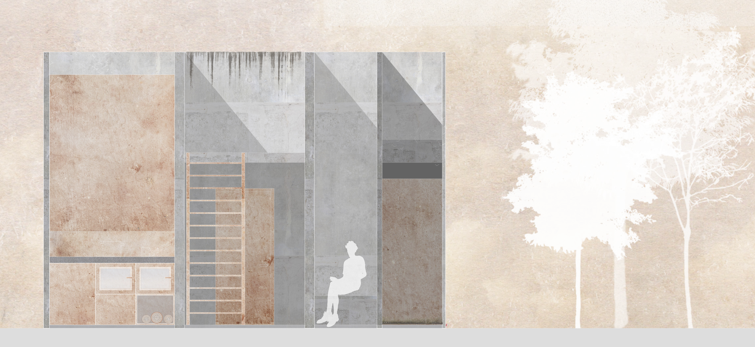 Stegreif- Wohnskulptur