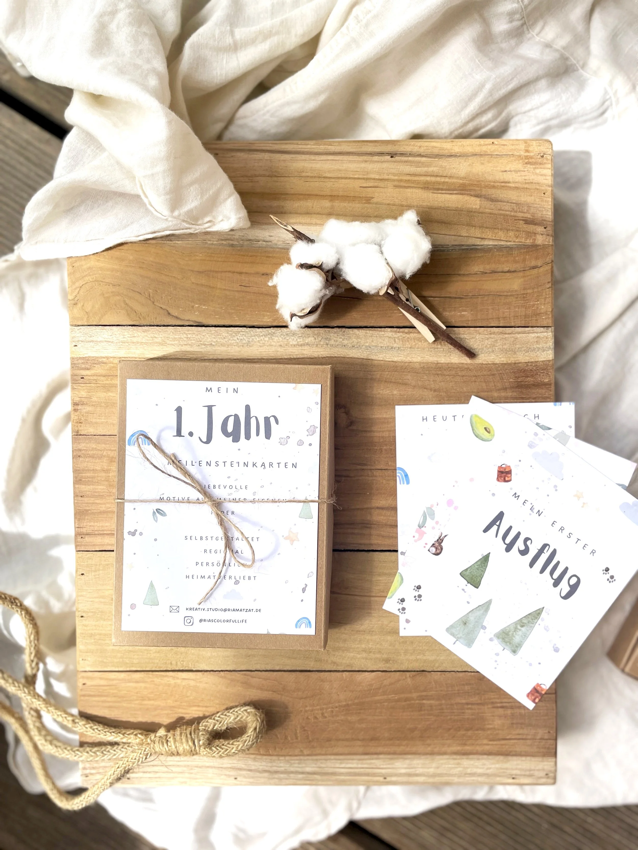 24 Karten zur Auswahl für dein individuelles Set 