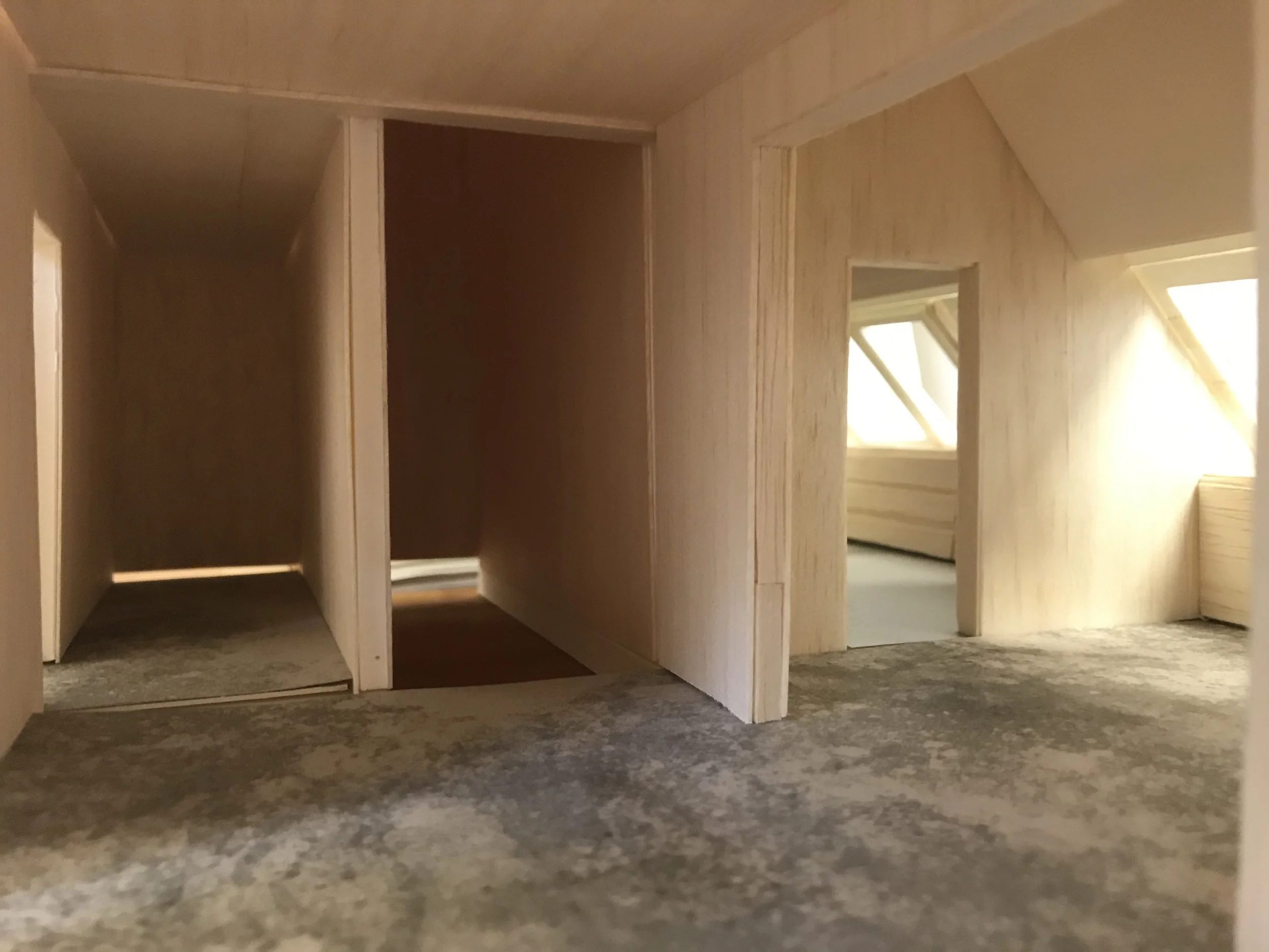 Innenräumliche Darstellung im Modell