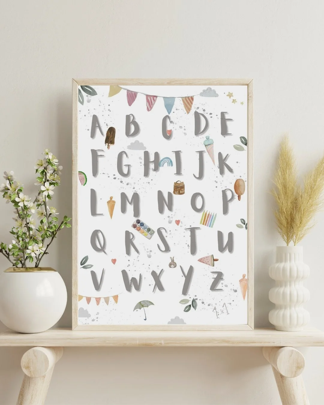 Poster ´ABC´ für Schulkinder 
