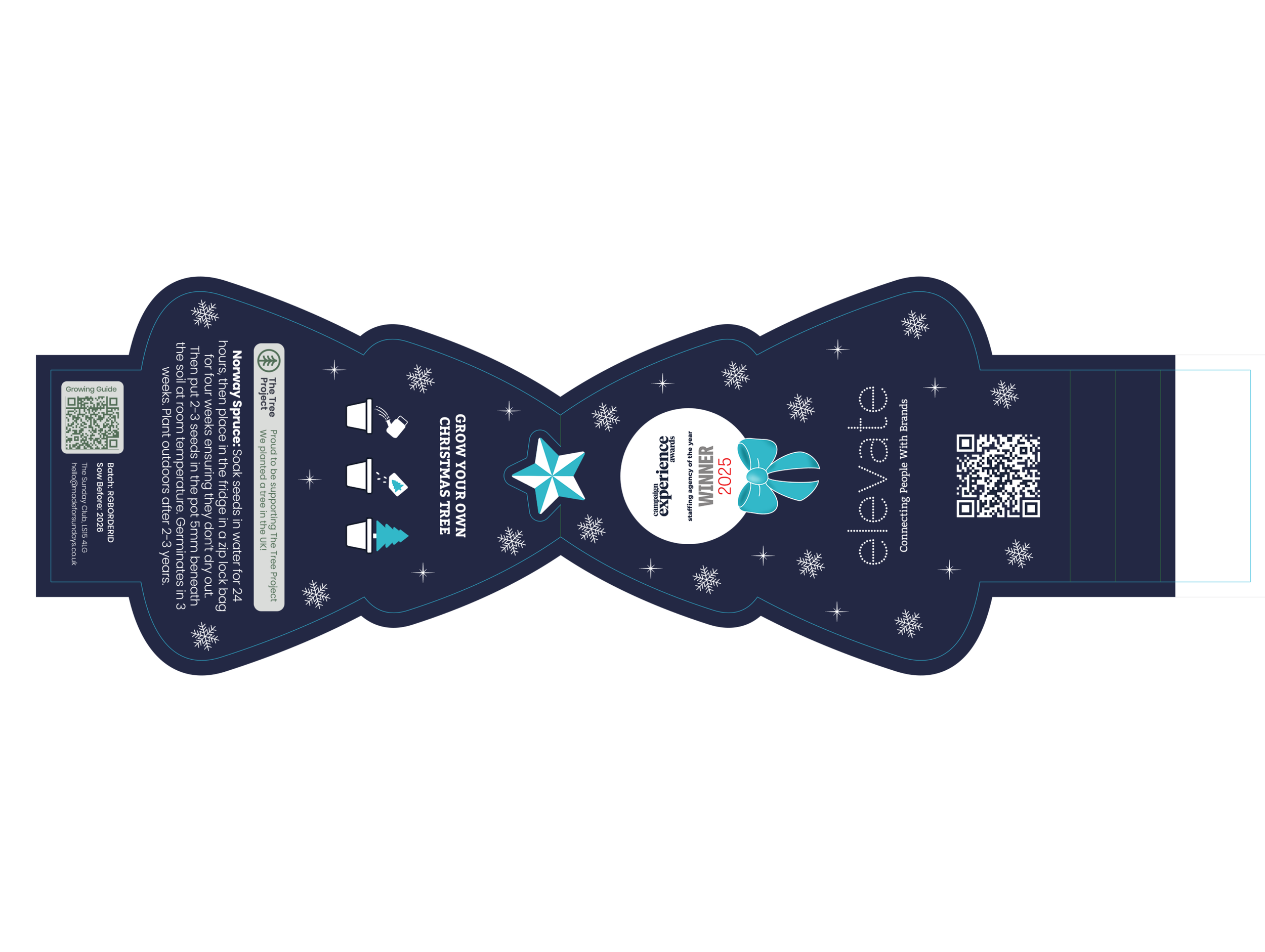 Fever tree Christmas seeds package