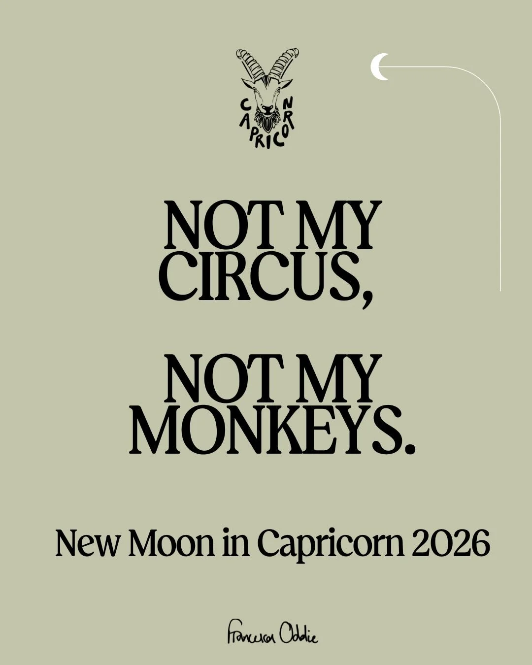 Lots more to say on this HIGHLY SENSITIVE new moon in Capricorn. Sunday 18th January.

LOVE is a mood, a vibration, a way of living. It includes self love.

Capricorn can be codependent AF! But not here to pick up the pieces, I&rsquo;m sure you can d