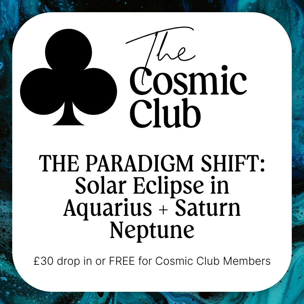 The Paradigm Shift: Solar Eclipse in Aquarius + Saturn Neptune