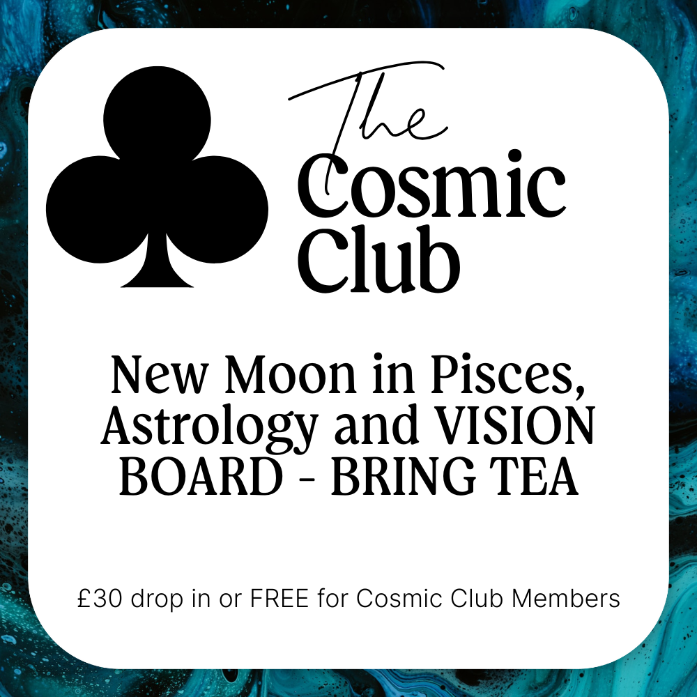 New Moon in Pisces, Astrology and VISION BOARD - BRING TEA