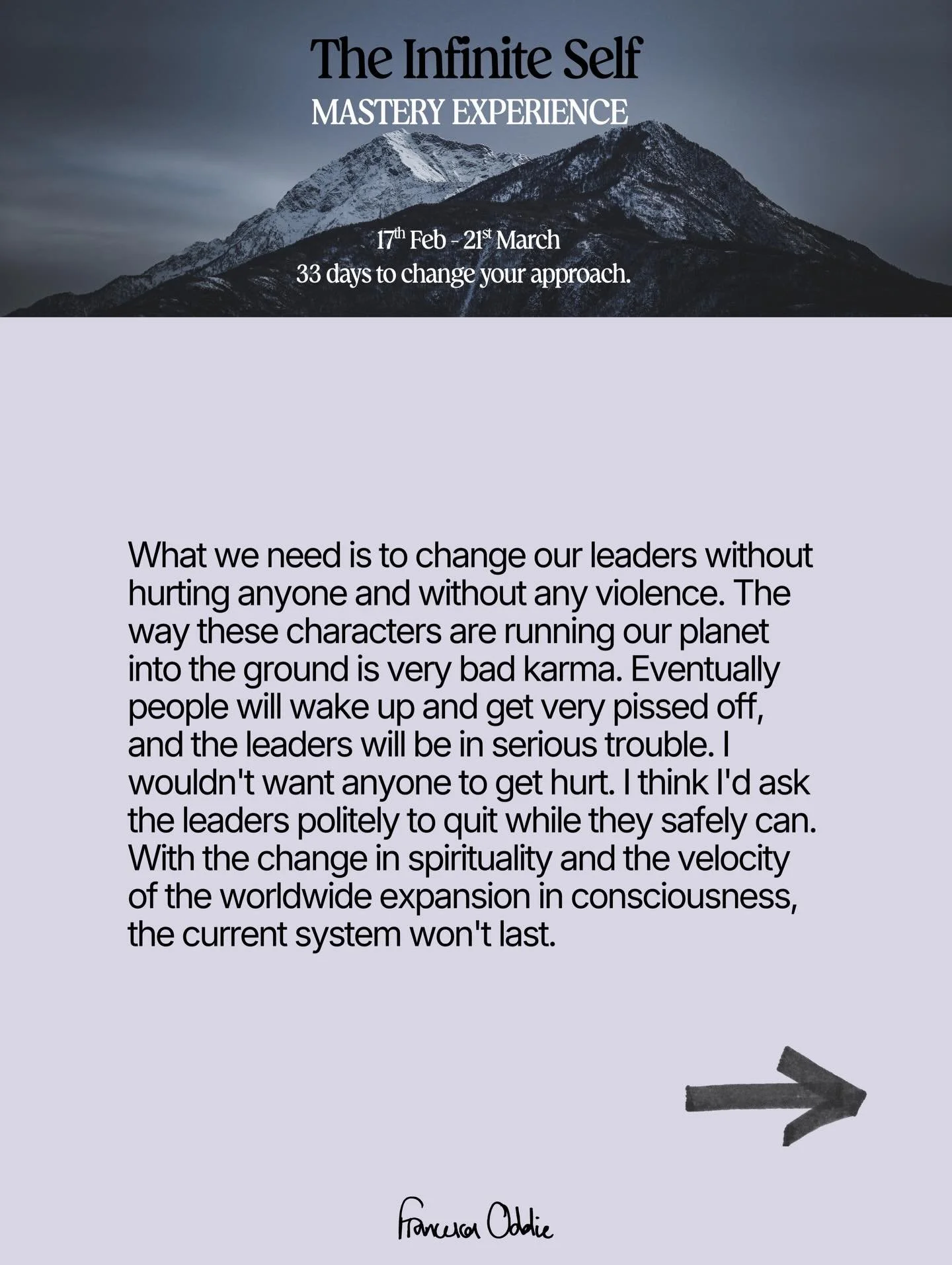 Matriarchy pending - come and join the infinite self experience 💪💪💪💪💪

Link in bio ❤️&zwj;🔥