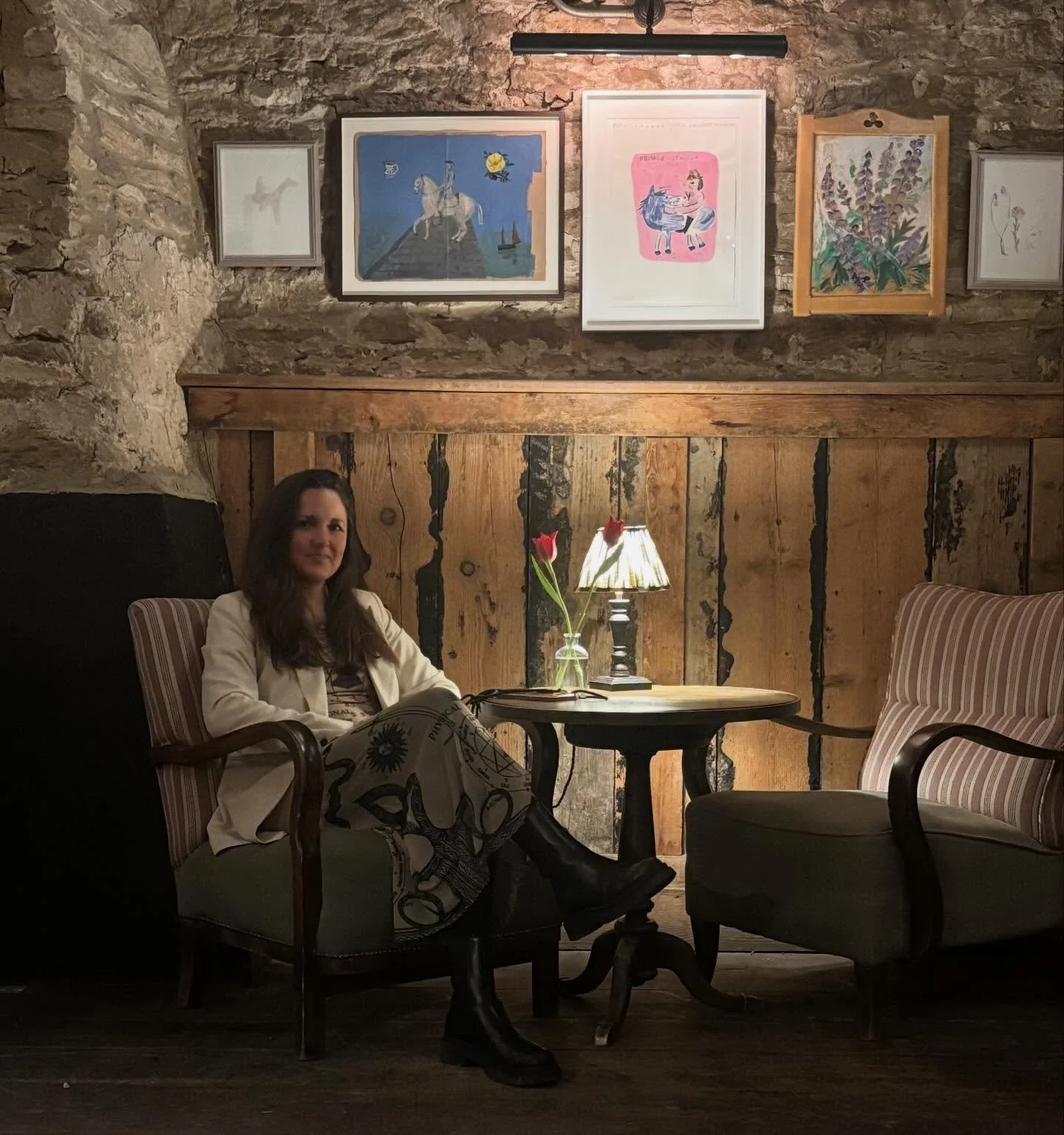 3 events in three days and my voice has given up. Throat chakra rejecting all the talking, something that hasn&rsquo;t happened for years!

A snake dress for a snake year!

My algo is full of Epstien files, angry people and people who are sure that c