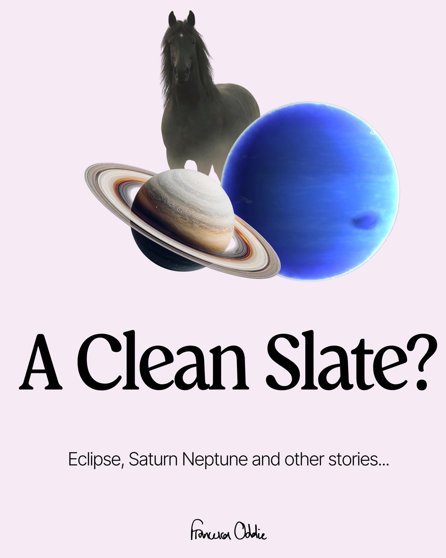 Big week, great expectations - but really it&rsquo;s just the seed. A decision point, one of many. A commitment to deciding, trusting your gut, doing obscure things, stepping away from conformity, believing yourself more than the noise, stepping in, 