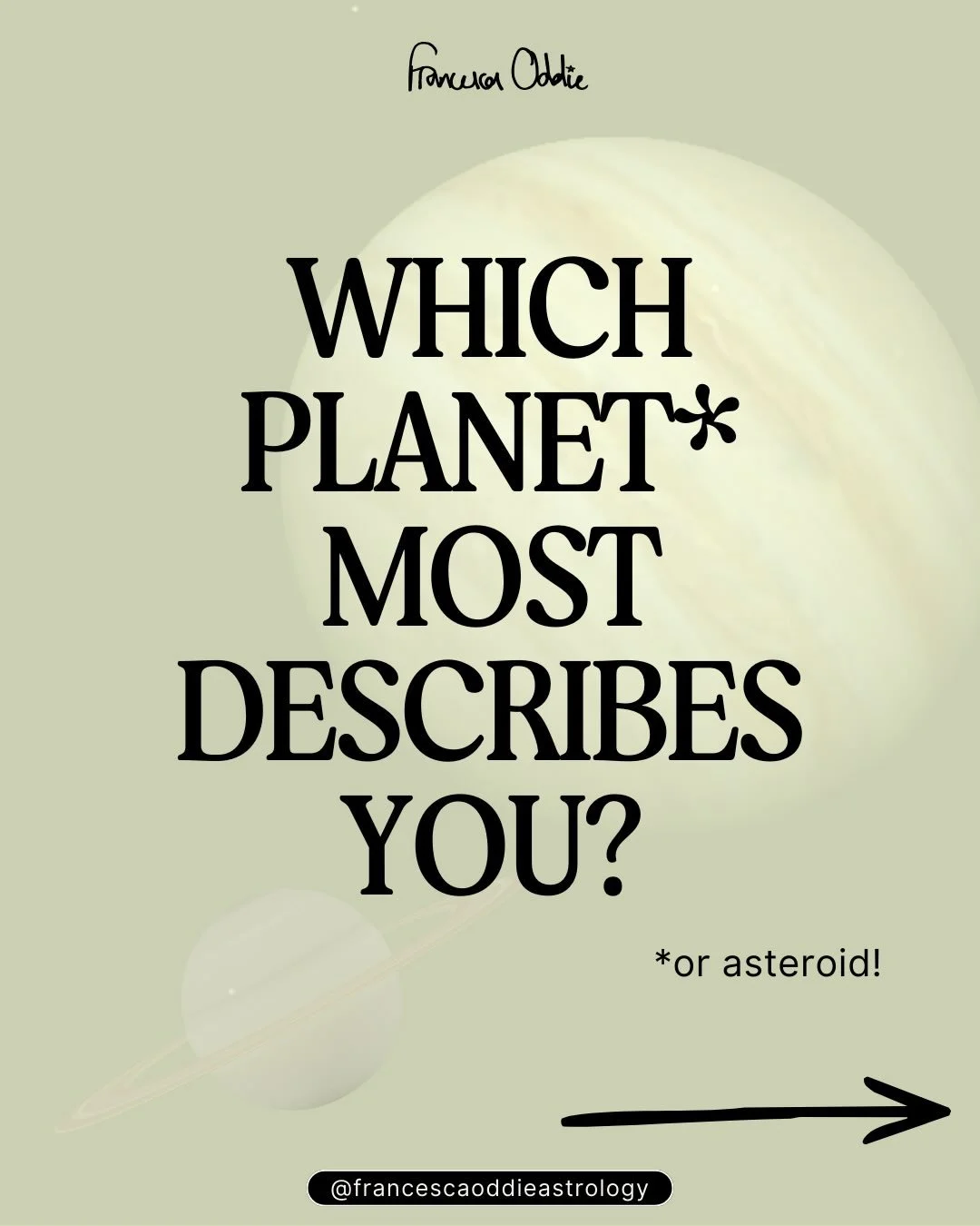 I still don&rsquo;t know what type I am 😅 I&rsquo;m a combination of a few of these.

But I think it&rsquo;s really interesting to explore.

People always ask me what I mean when I say &ldquo;they&rsquo;re so Saturn&rdquo; or &ldquo;Mars is strong.&