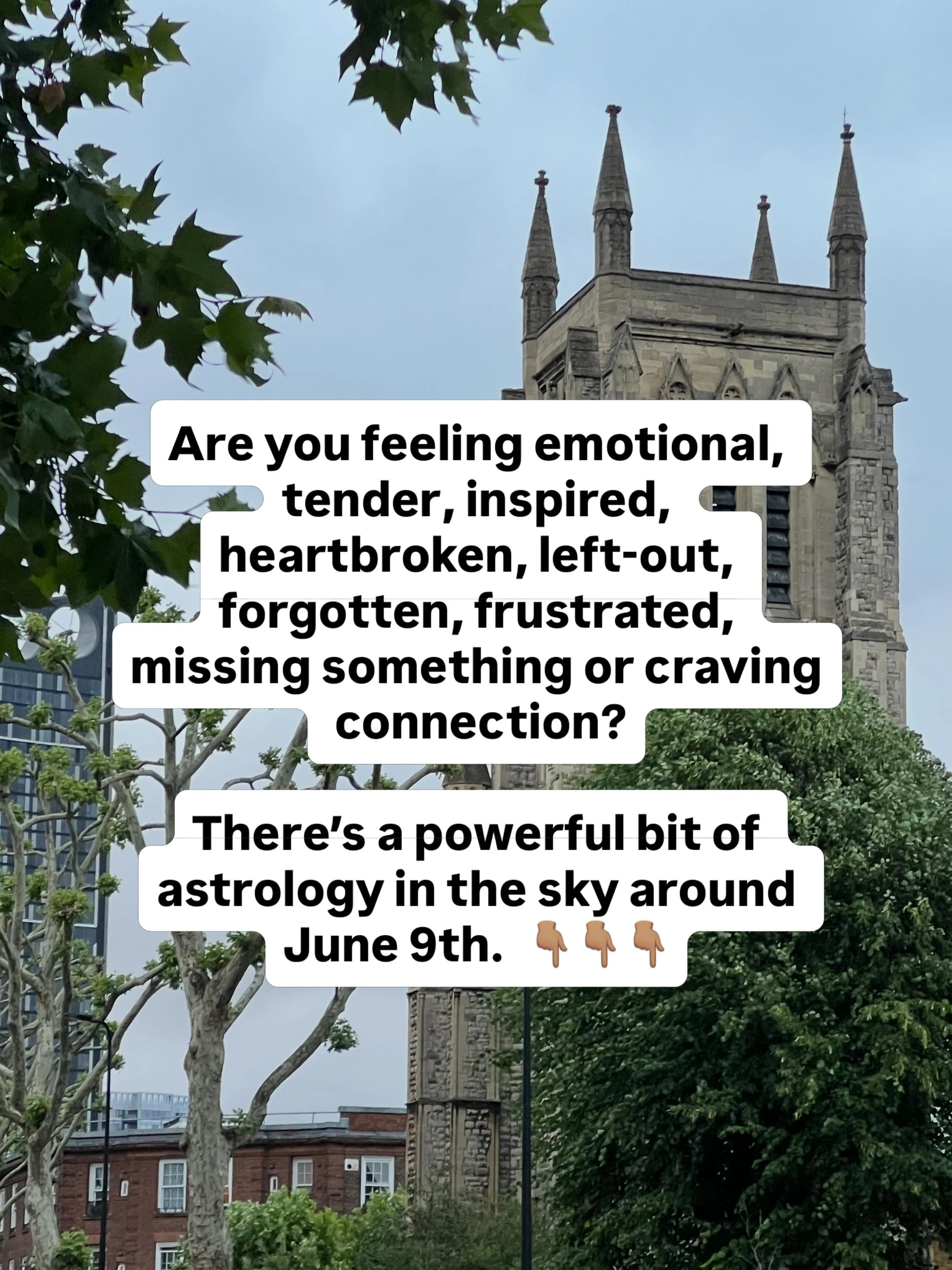 Or just MOVED by life? So much beauty, so much love. 

Swimming in a sea of Venus Jupiter in Cancer and wondering how you&rsquo;re all doing out there under this highly charged and emotional sky?

Jupiter is exalted in Cancer so at first glance this 
