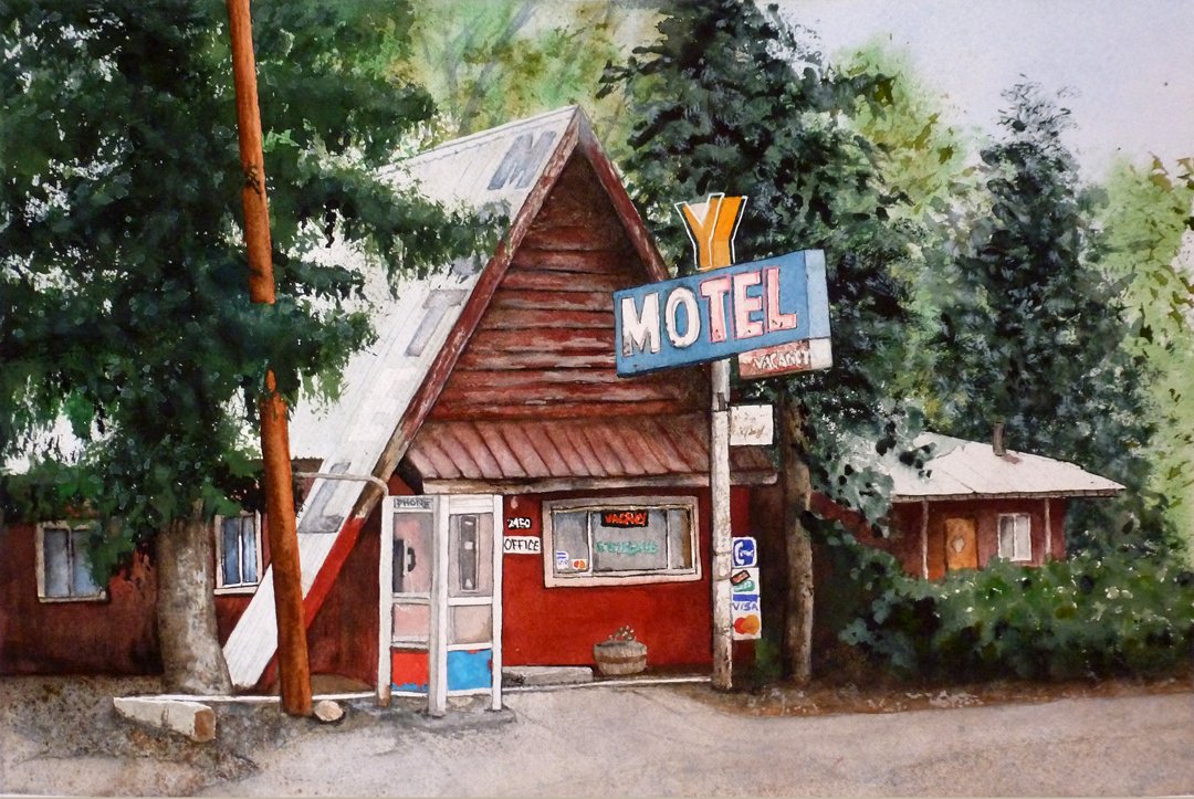 The 'Y'  9 X 13 (prints available)