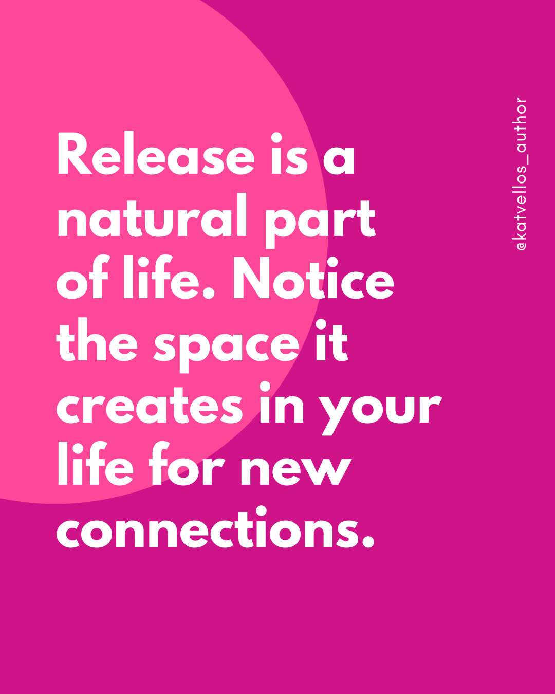Need to let go of a friendship? Go gently if you're having a hard time with that. Try to remember that release is a natural part of life. Notice the space it creates in your life for new connections. 🍃