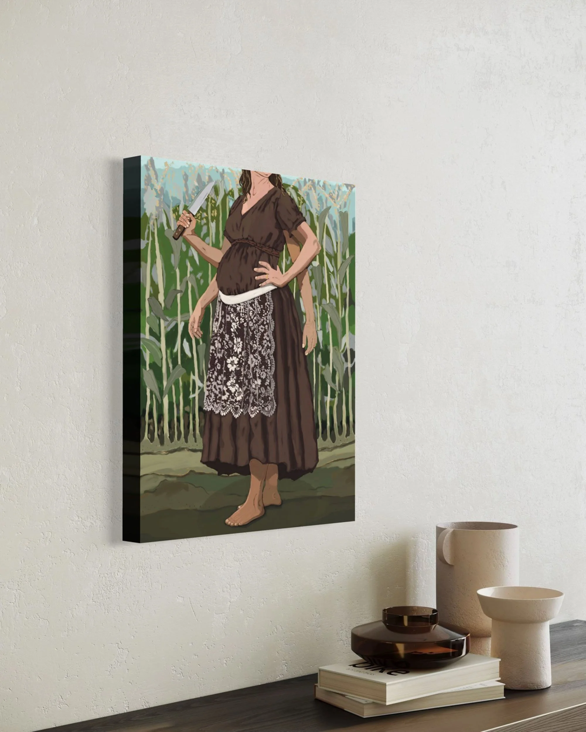 Art J Long Barefoot Pregnant Room VIew Side.jpg