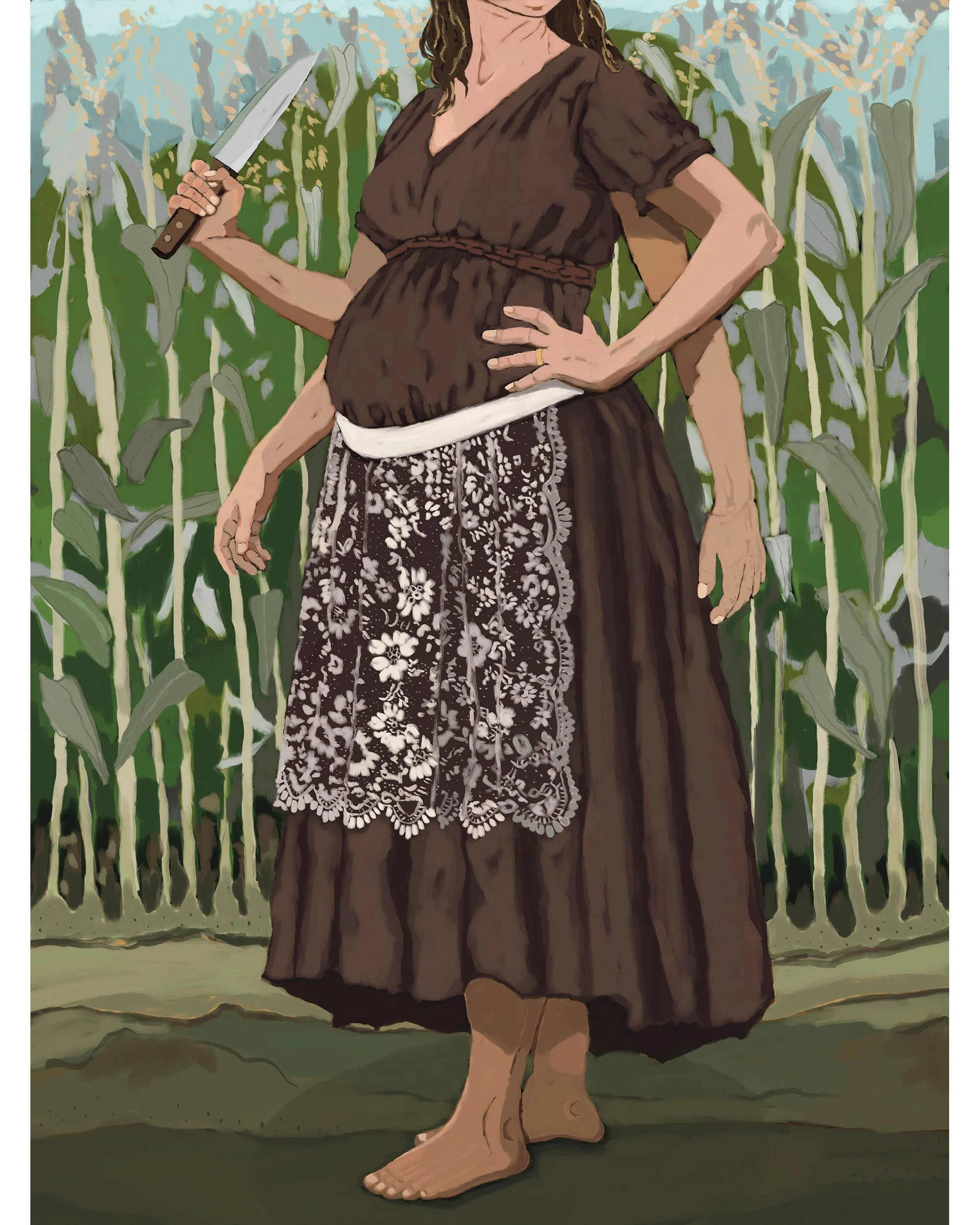 Art J Long Barefoot And Pregnant.jpg