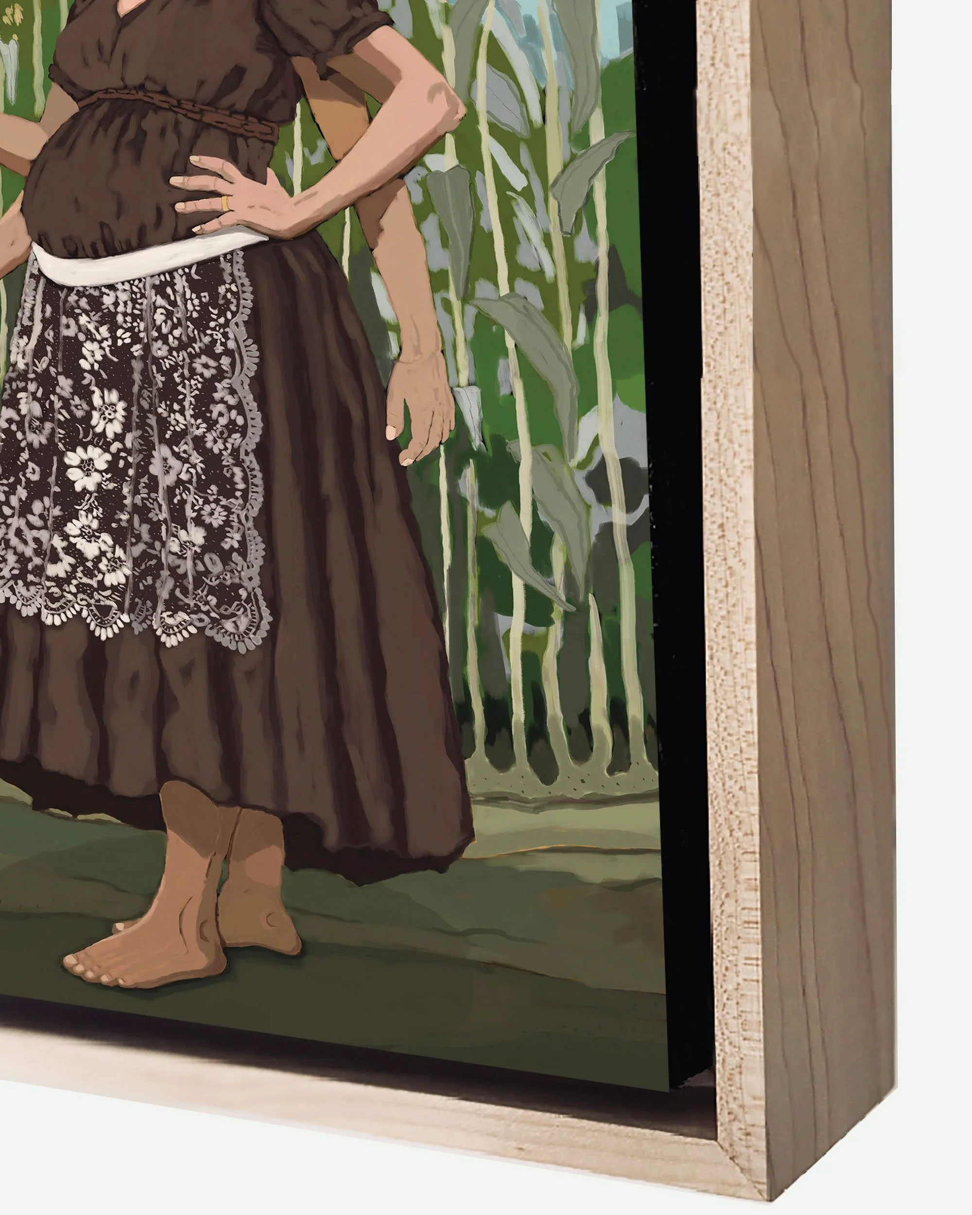 Art J Long Barefoot Pregnant Frame Detail.jpg