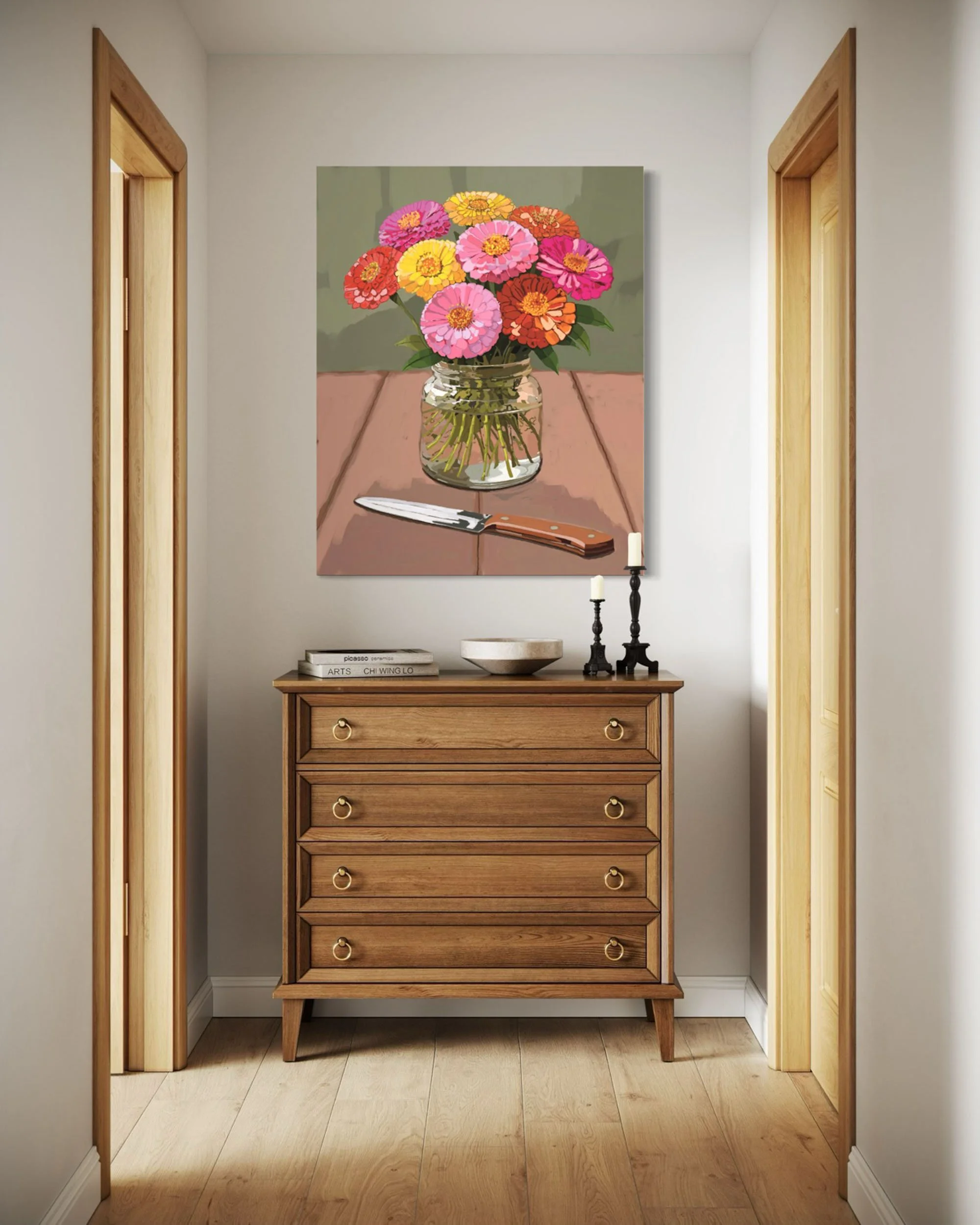 Art J Long Zinnias Room View.jpg