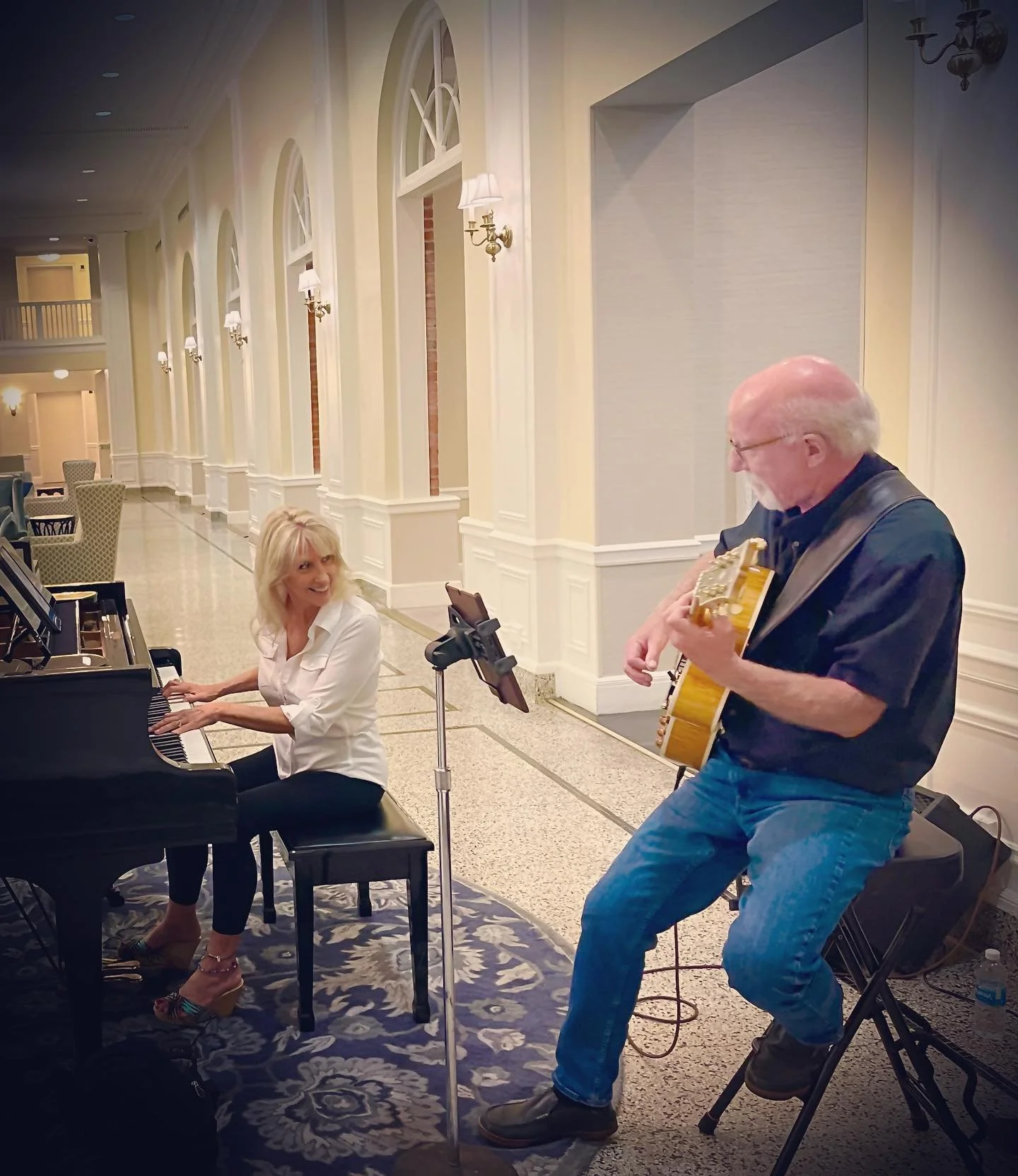 Liz Barnes and Tom Harbeck