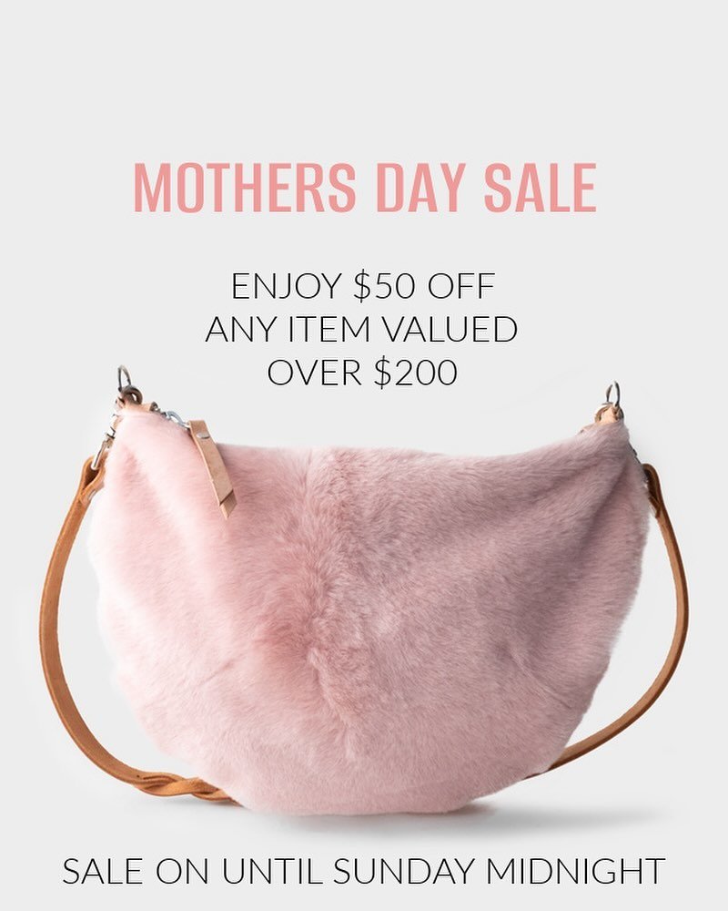 Shop the website and use the code MOTHER24 and $50 will be taken off at checkout🎀
.
.
#mothersdaysale #sweetdeal