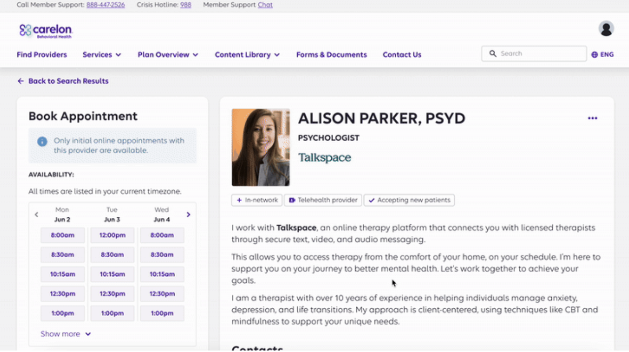 Provider Profile Screen (Copy)