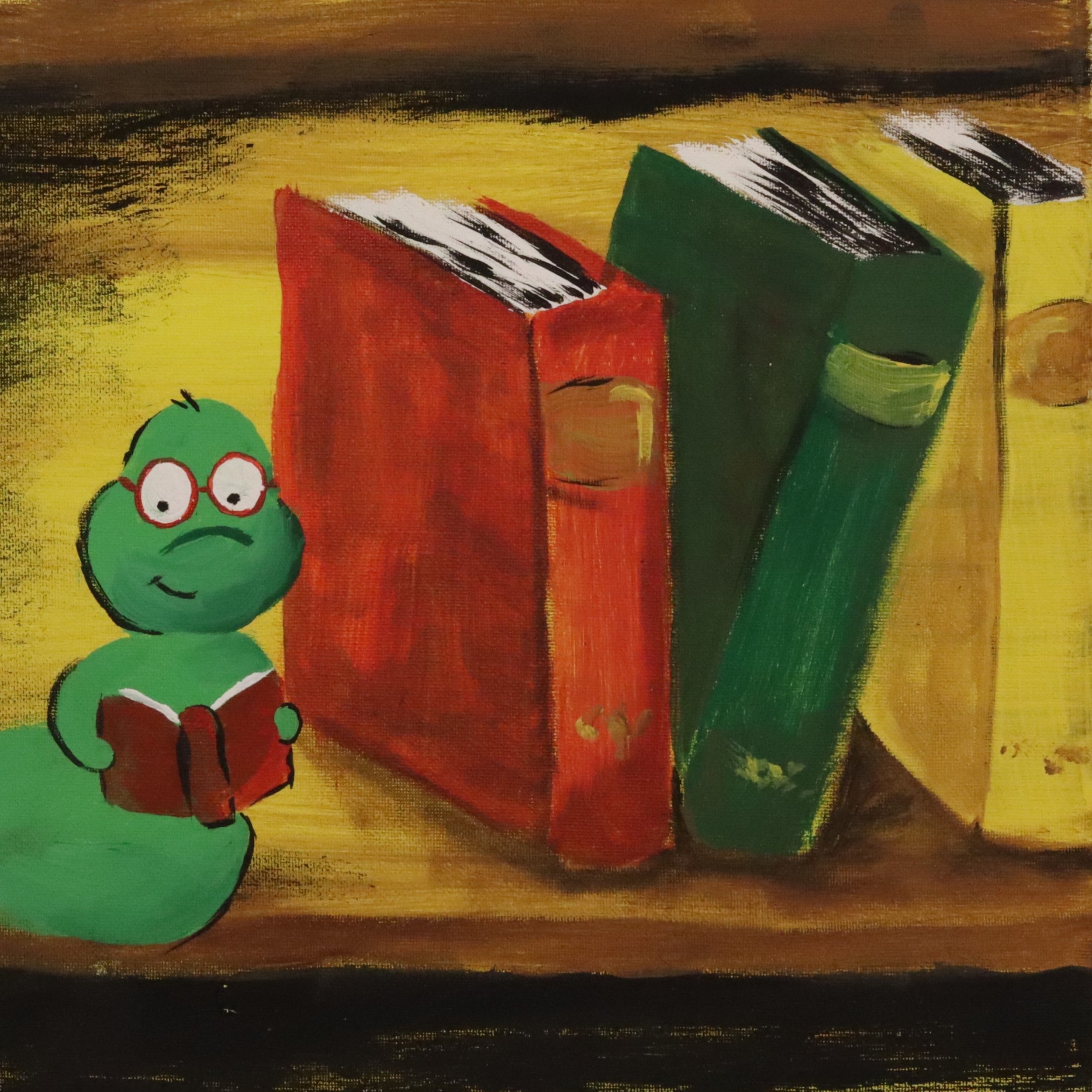 book worm 1 painting.JPG