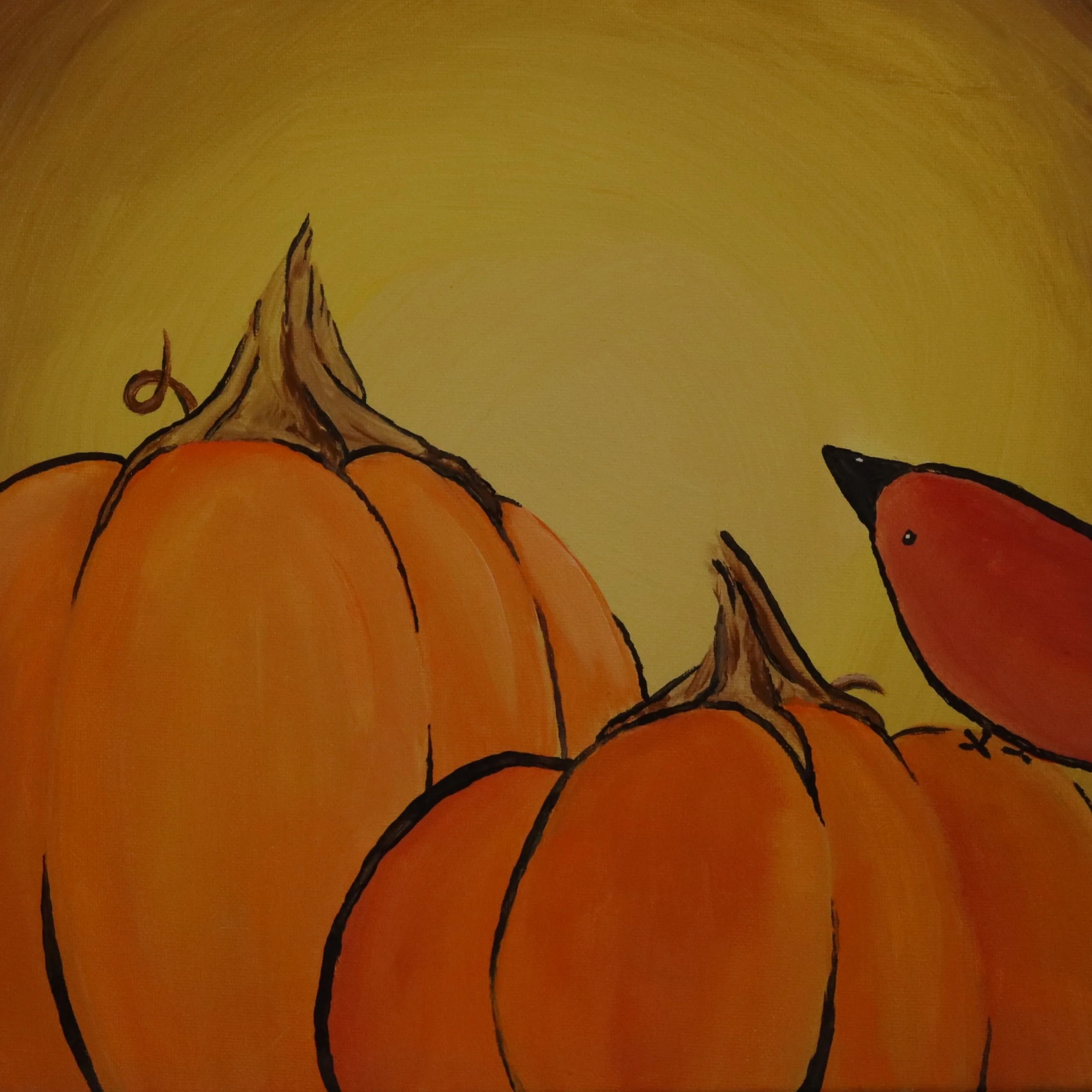red bird pumpkins.JPG
