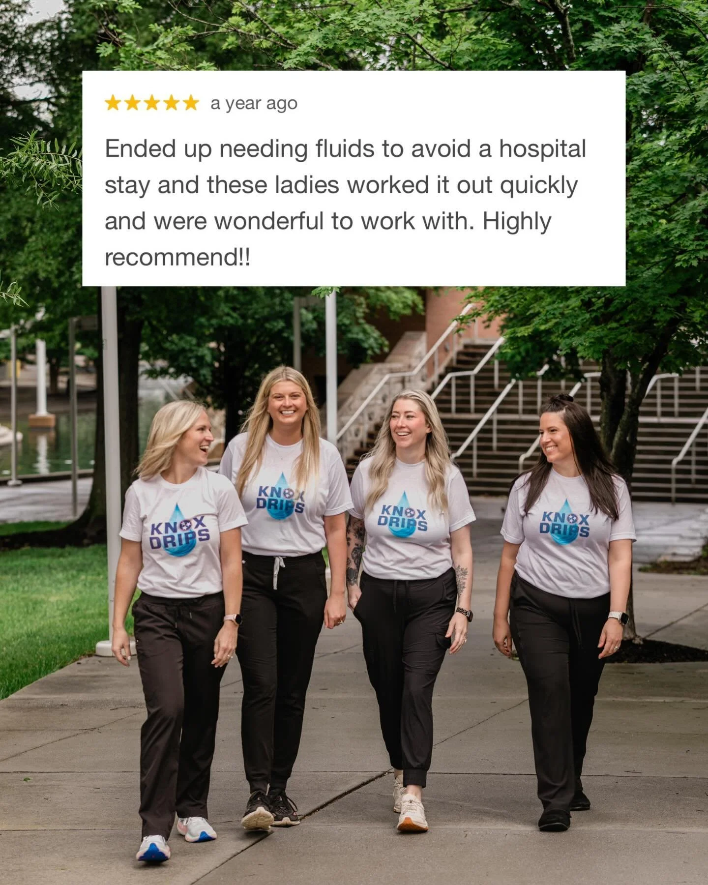 Nothing makes us happier than hearing about a positive experience 💧

As a small business, every Google review helps us grow, and we&rsquo;re so grateful to each client who takes the time to leave one!

#knoxvillewellness #knoxvilleivtherapy #ivhydra