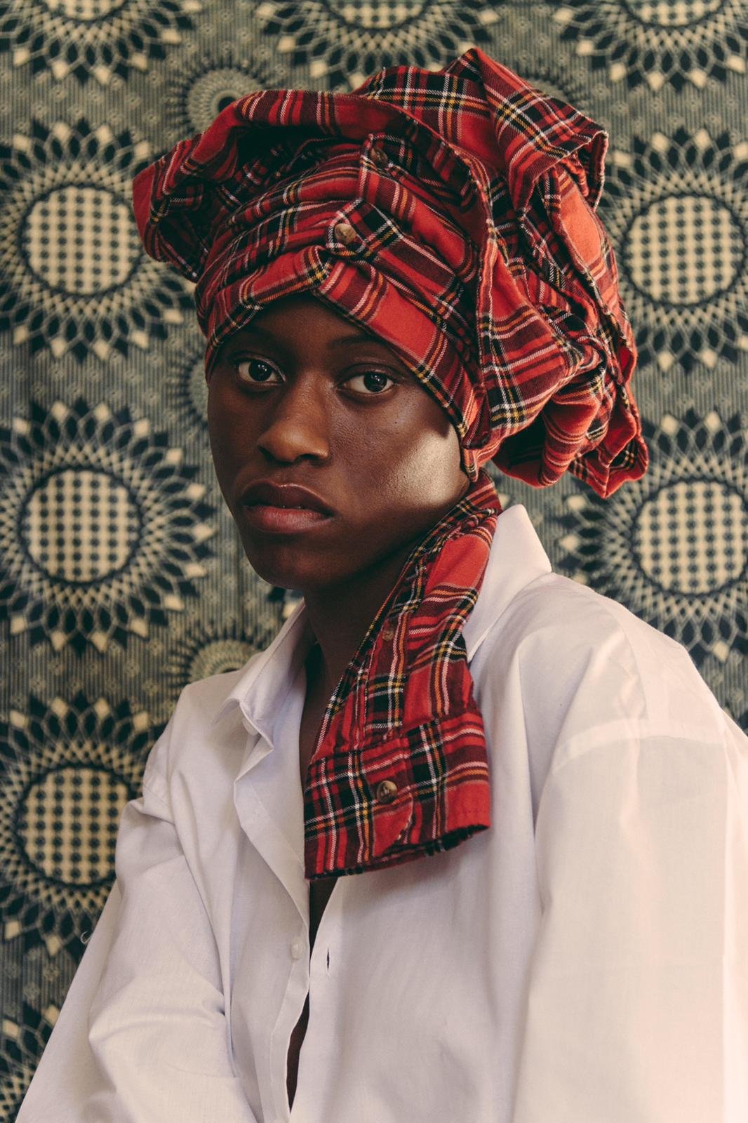 Gele, Photograph. Danny Kasirye, 2018. Creative and Styling Olivia Ozi-Oiza Chance