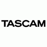 Tascam logo in black text on a white background.