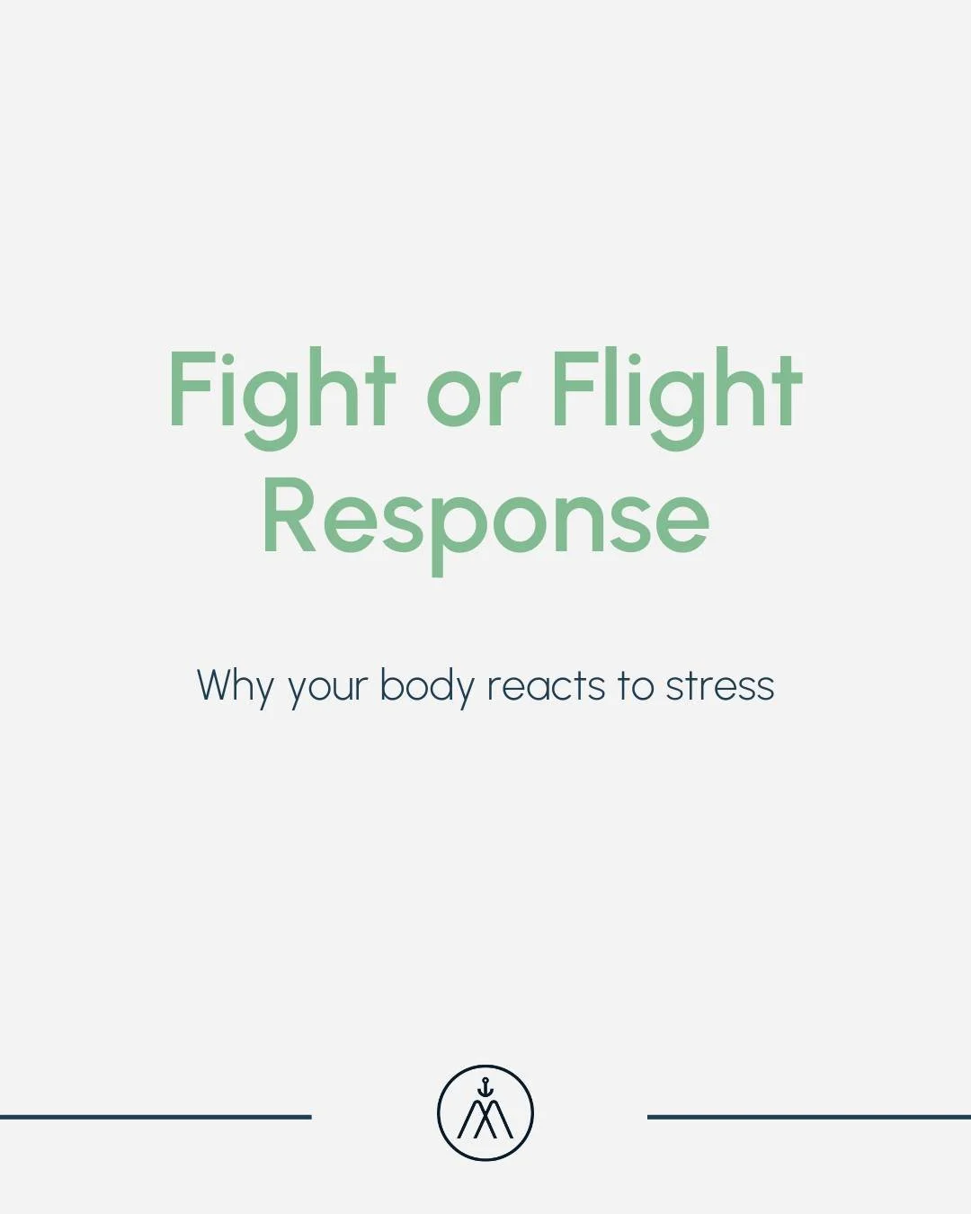 Fight or flight is natural. Notice your body&rsquo;s signals, then use simple tools to calm your nervous system.