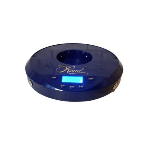 "Halo" Automatic Candle Extinguisher in Indigo