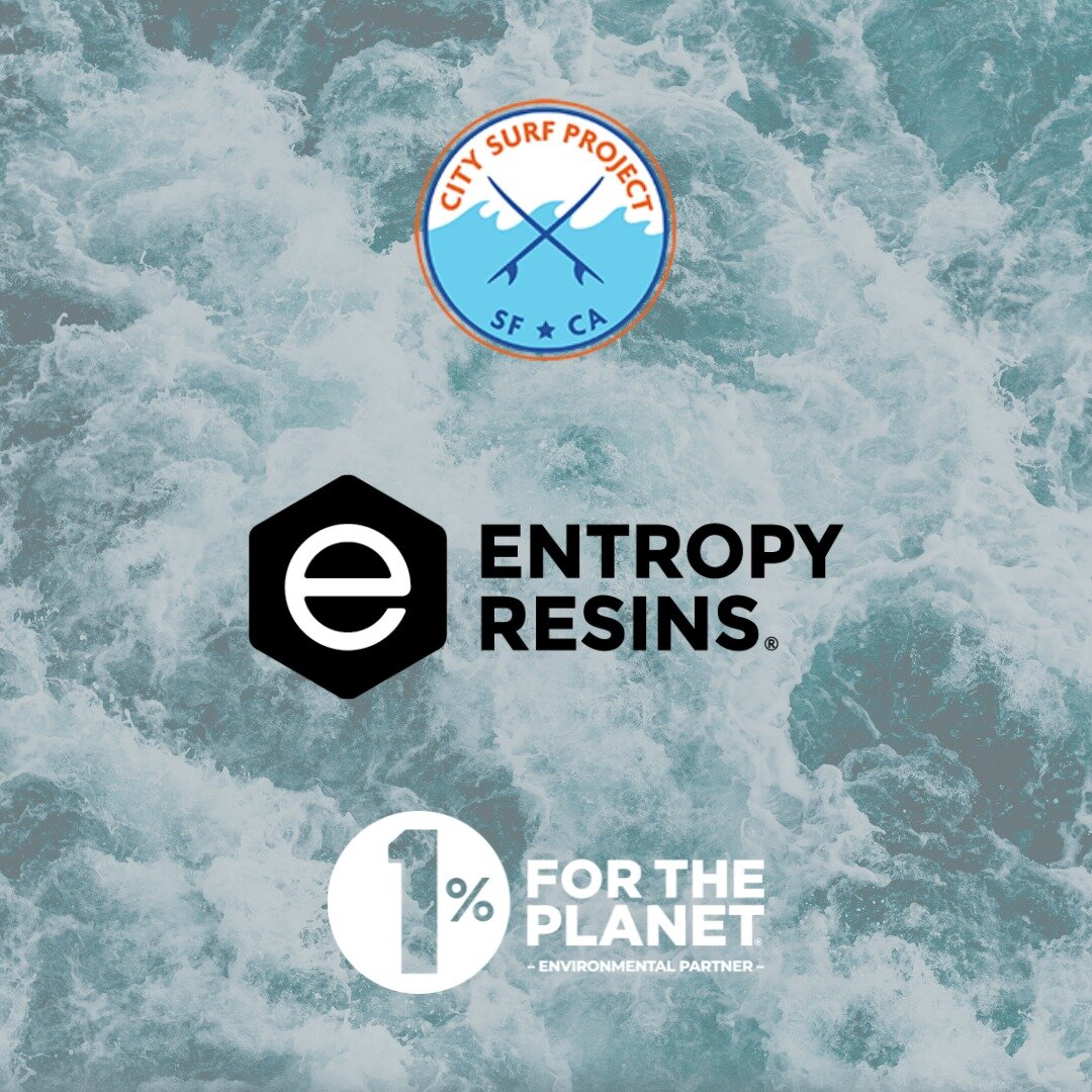 Say hello to another one of our amazing 1% for the Planet Partners, @entropyresins.

Entropy Resins takes pride in creating epoxy resins and hardeners that lower our impact on the environment without compromising performance. Through green chemistry,