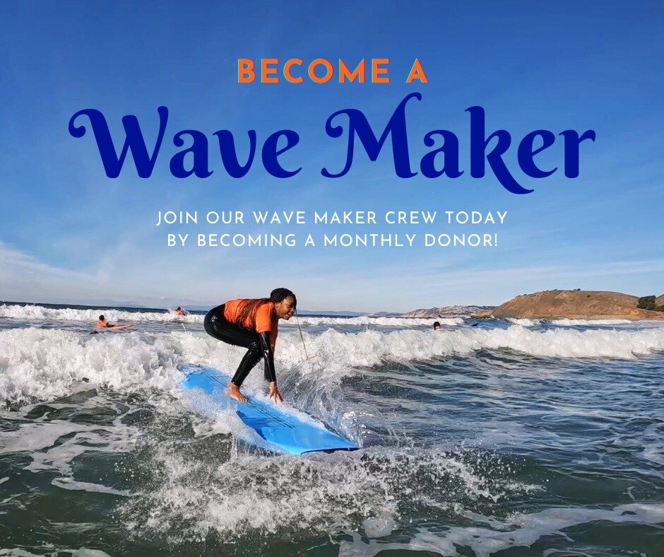 There's something to be said about strength in numbers and the power of community, and our Wave Maker Crew is proof of that! By joining forces with our community of supporters and committing to a monthly donation to City Surf Project, you become part