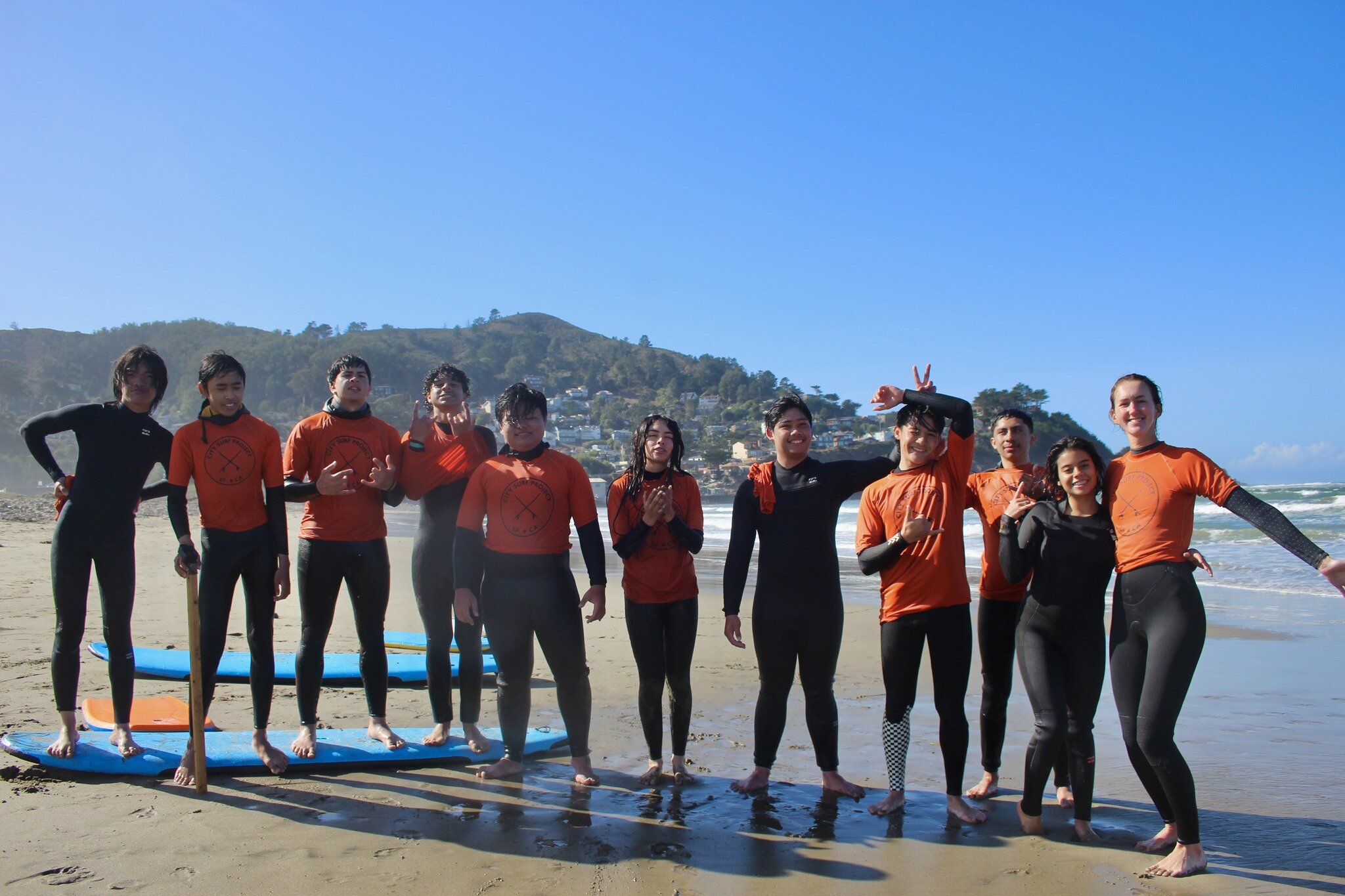 Our programs simply wouldn't be possible without the support of our funders, so we want to give a big shoutout to @ca_coastal! Coastal Conservancy's Explore the Coast initiative helps keep CSP surf days running smoothly for Surfing 101, Intro to Surf