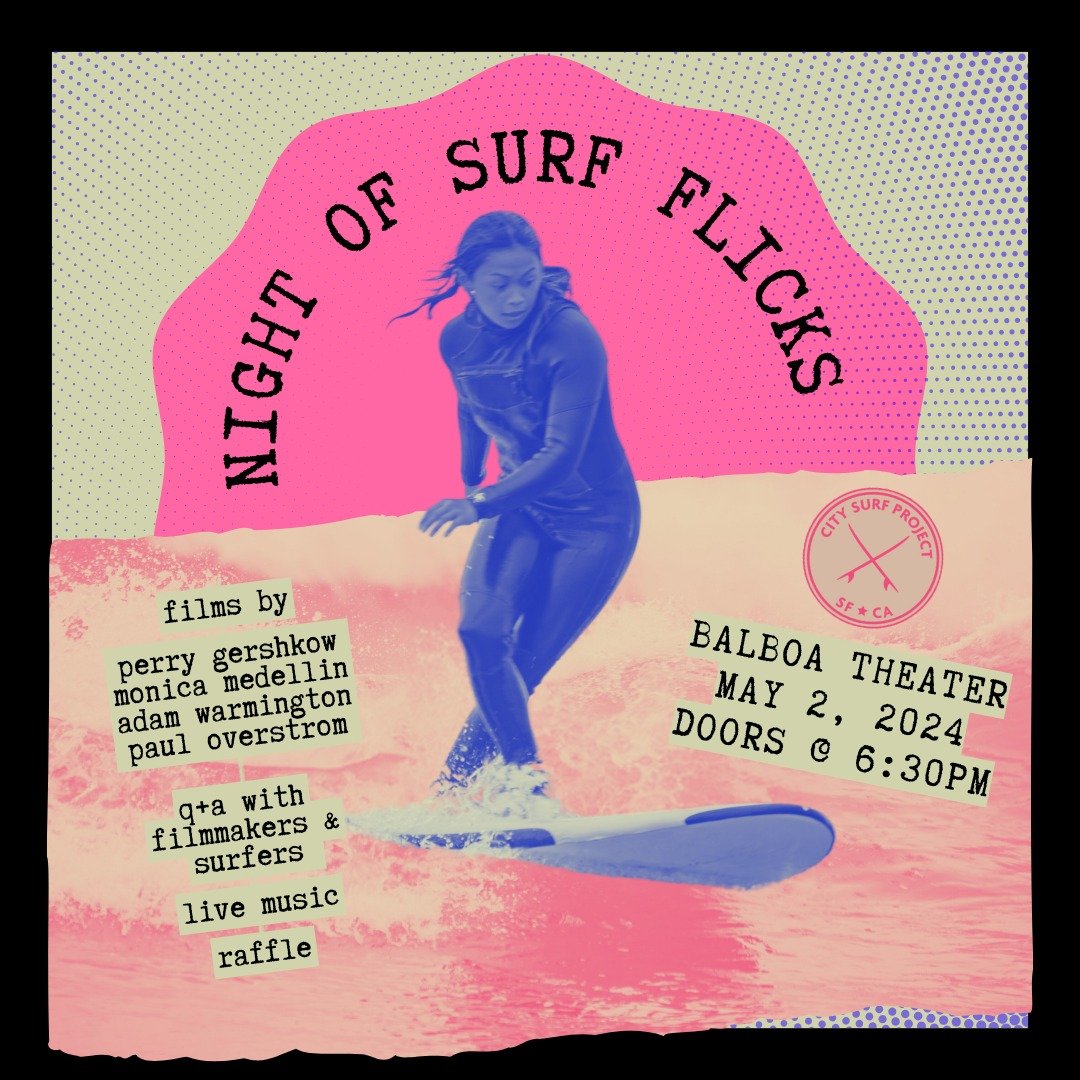 SAVE THE DATE⚡️Join us for our third annual Night of Surf Flicks at @balboatheater on Thursday, May 2nd!

We&rsquo;ll be featuring some amazing local surf films, including pieces from Perry Gershkow, Float by Adam Warmington, and Water Warrior from M