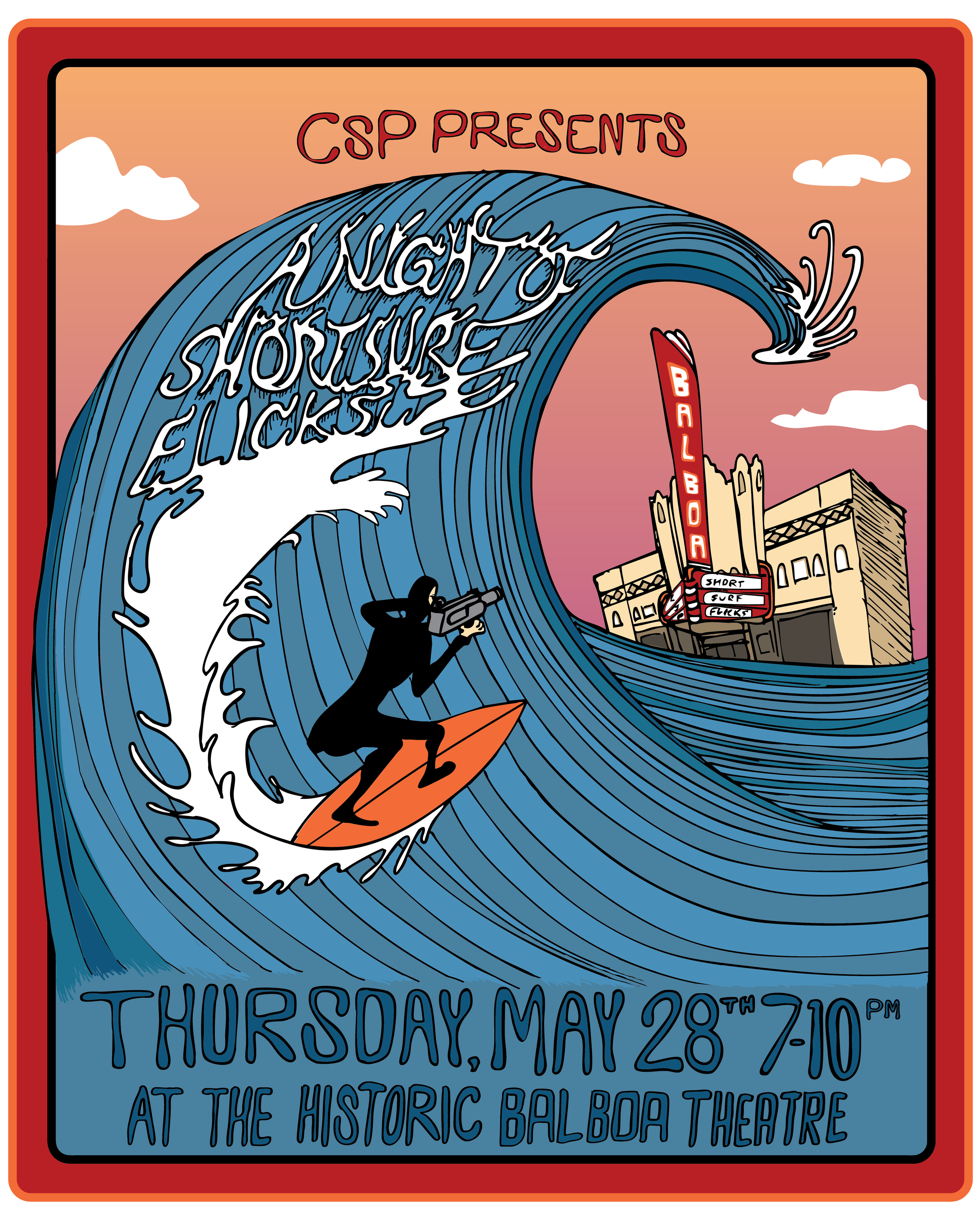 CSP Balboa Film Night Poster