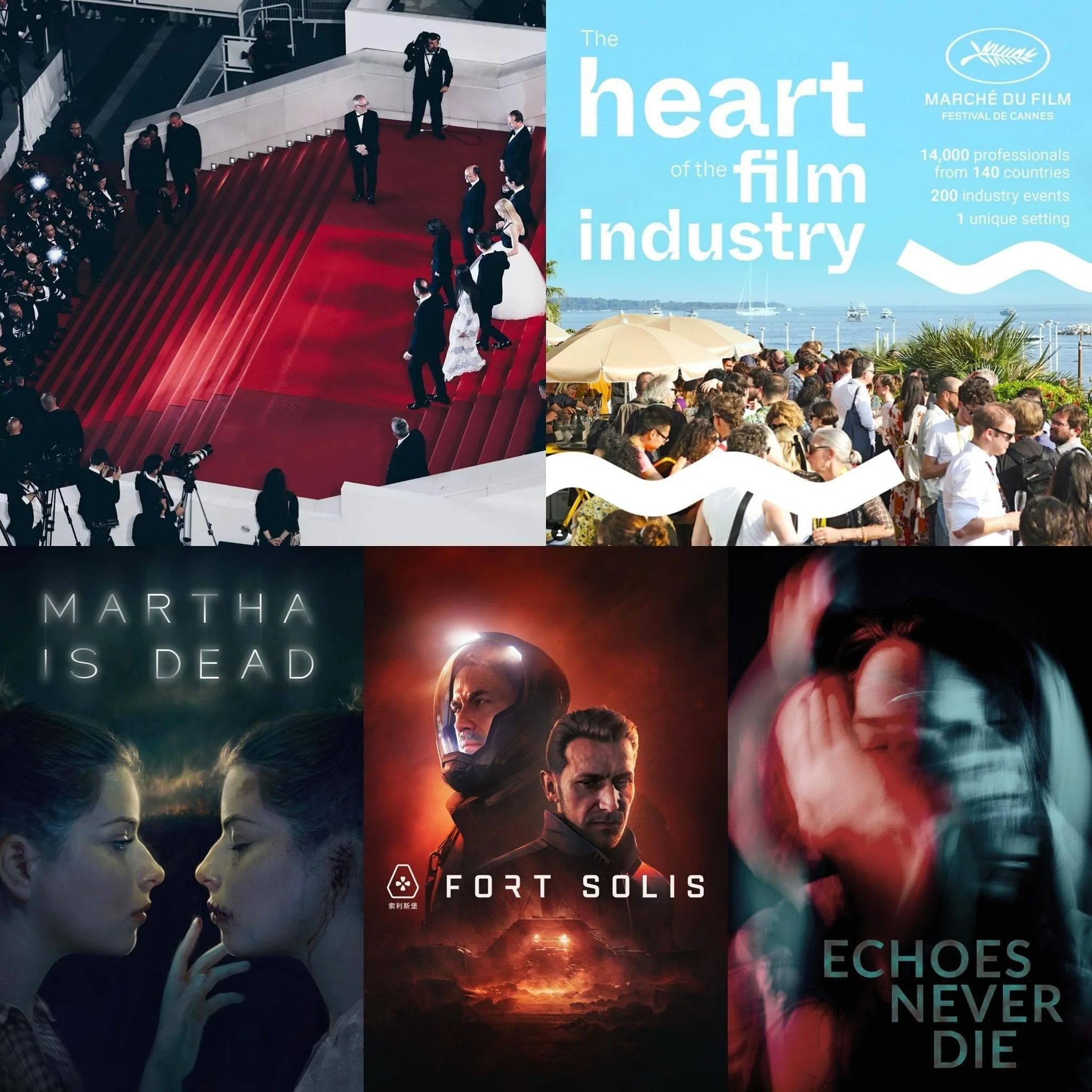 STUDIOS EXTRAORDINAIRES x CANNES. We&rsquo;ll be at March&eacute; Du Film at Cannes Film Festival on the 15-20th May with our slate of high-end films based on original stories and extraordinary games like FORT SOLIS, MARTHA IS DEAD and ECHOES NEVER D