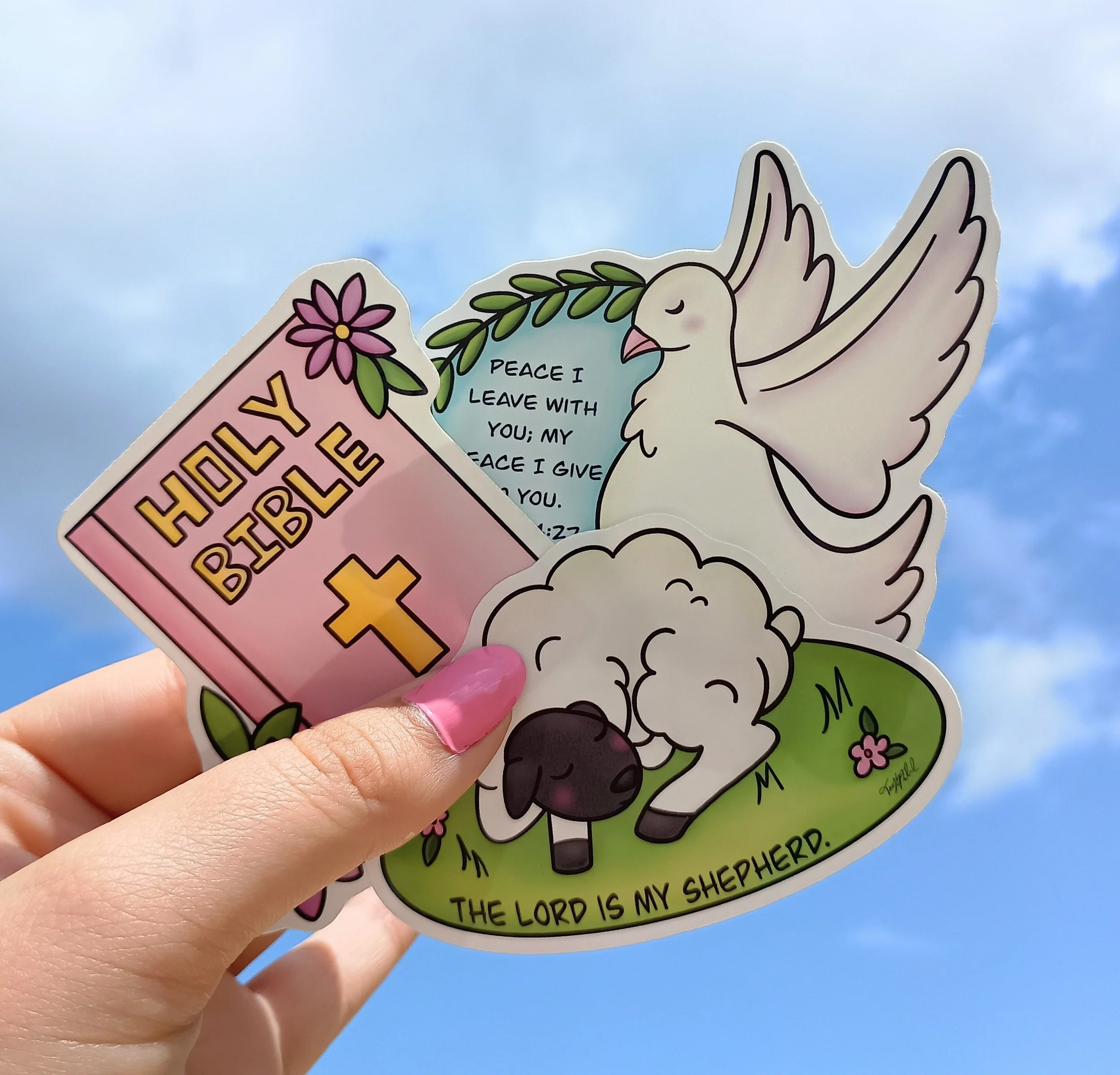 Scripture-Inspired Sticker Pack — TaylorBug Studios