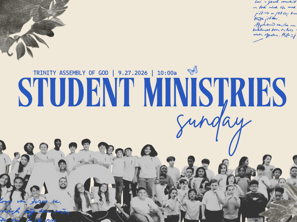 Student Ministries Sunday