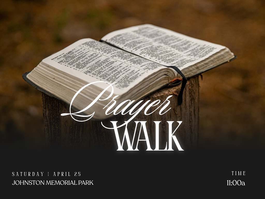 Prayer Walk @ Johnston Memorial Park
