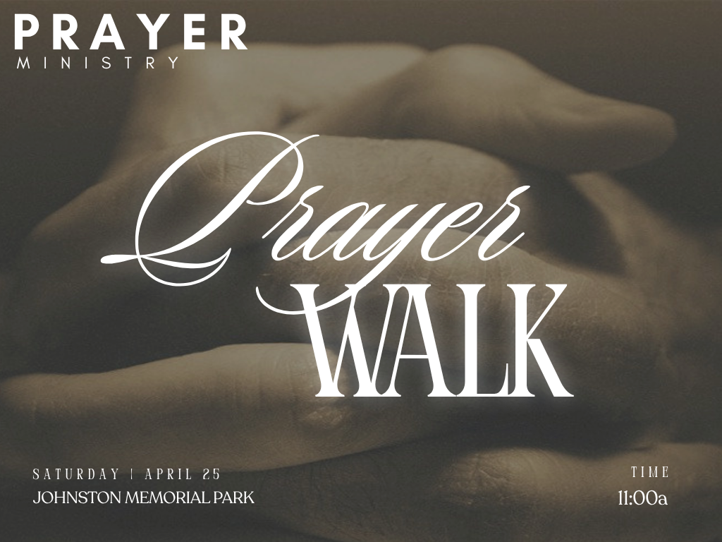 Prayer Walk @ Johnston Memorial Park