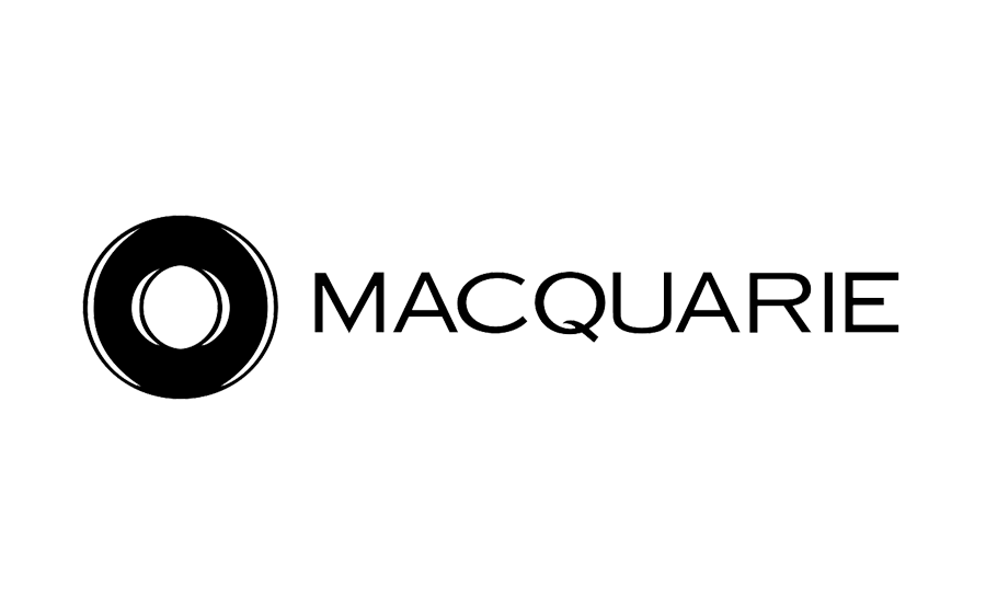 The logo of MACQUAR, featuring a circular emblem with a smaller circle inside, and the word MACQUARH written in uppercase letters next to it.