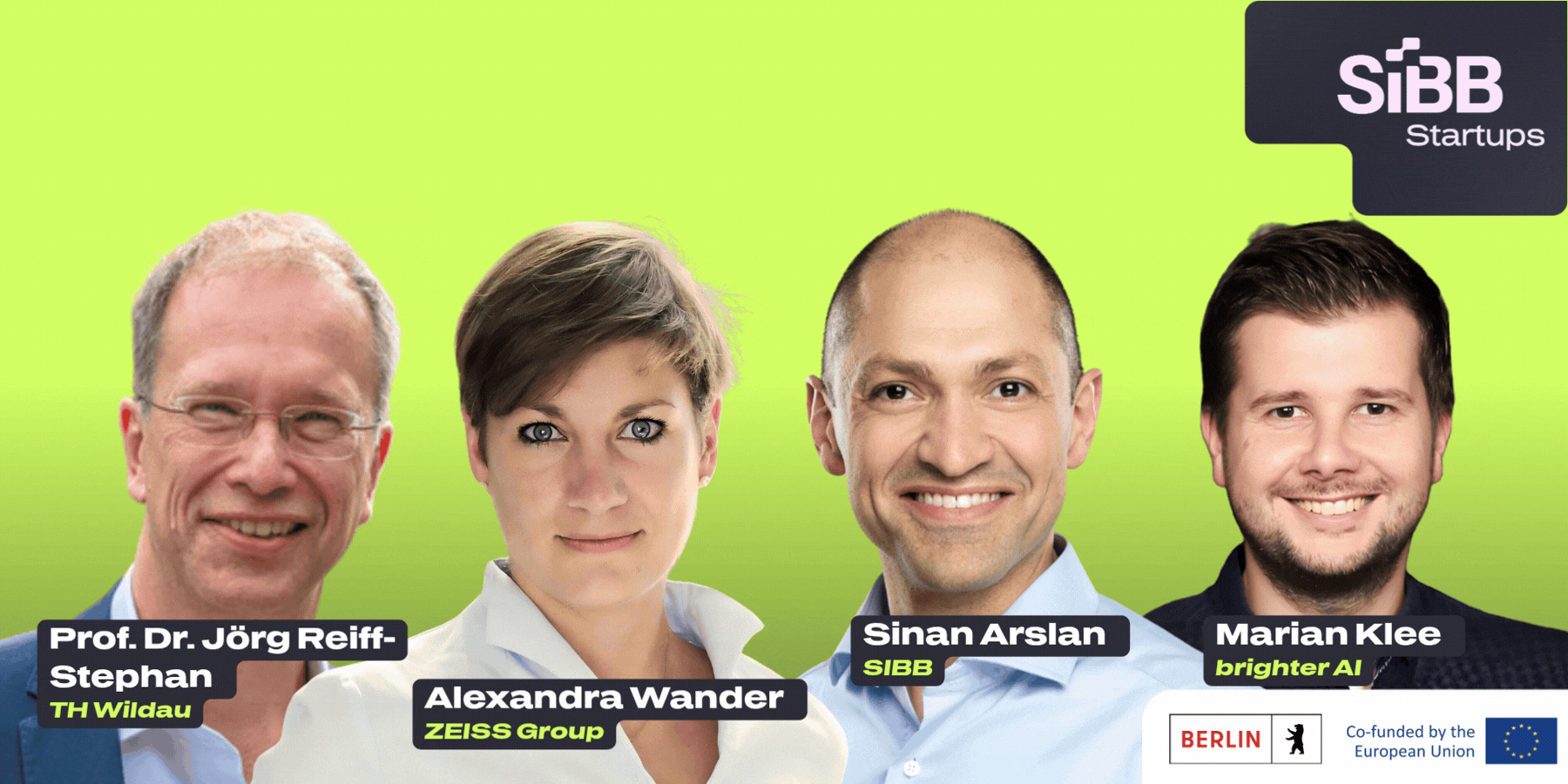 SIBB Incubator 2026 – Jury „Trustworthy AI und Cybersecurity"