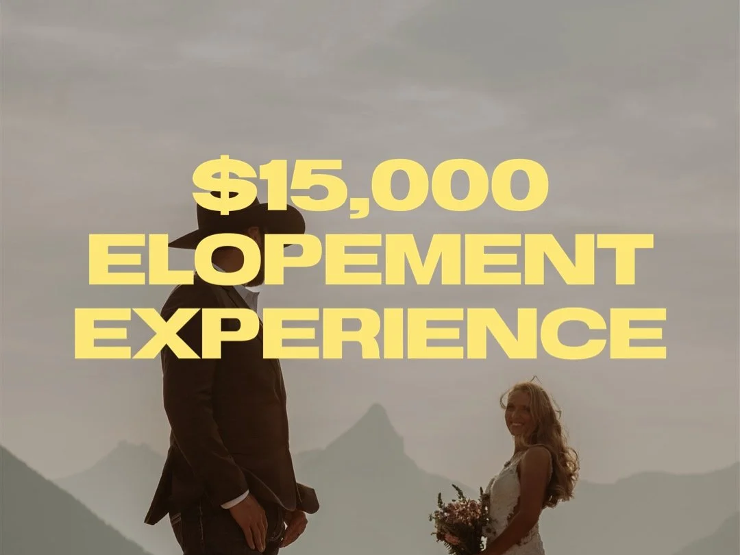 GLACIER NATIONAL PARK ELOPEMENT GIVEAWAY!