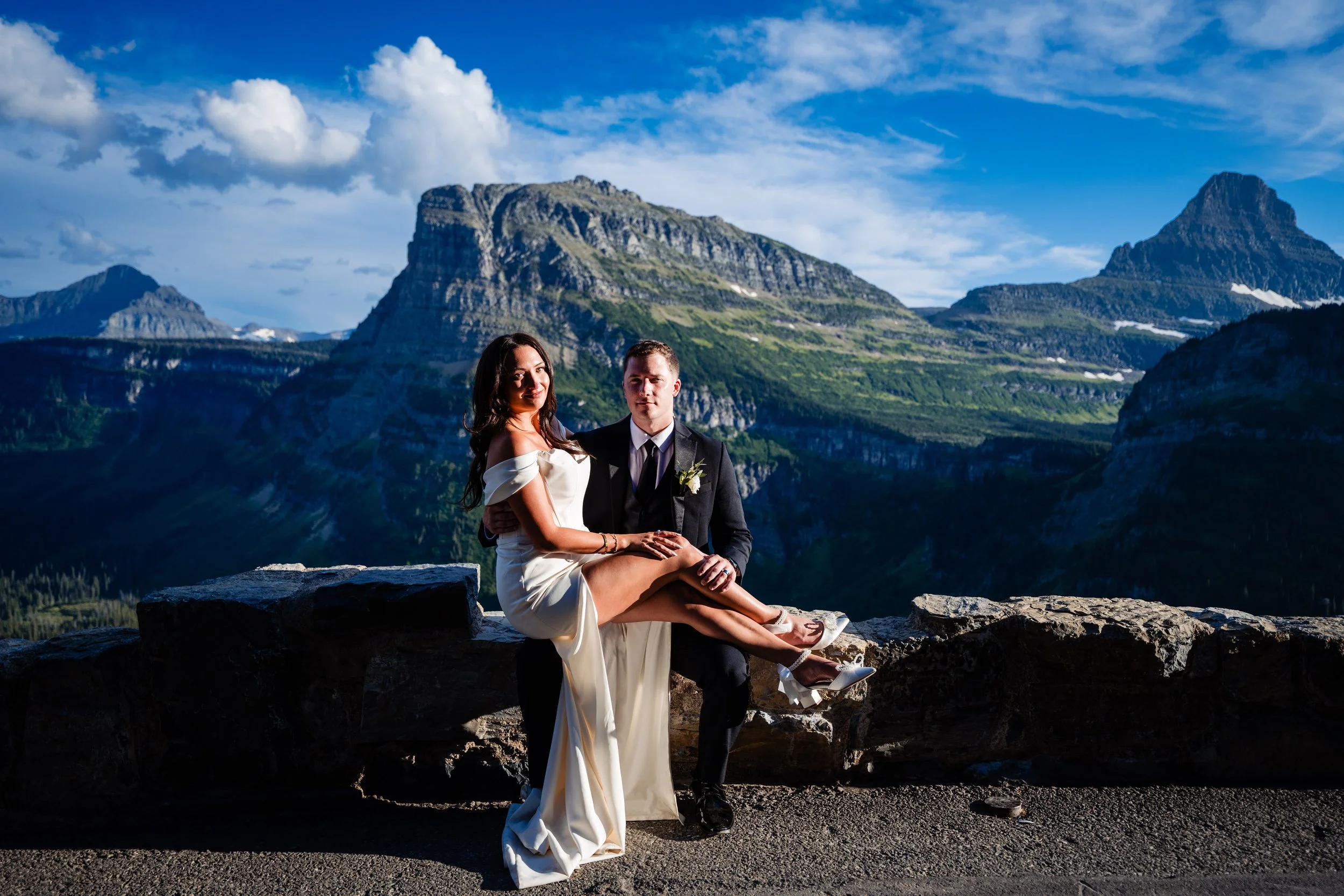 Romantic Swan Lake Elopement in Montana // Natalie &amp; Dakota //