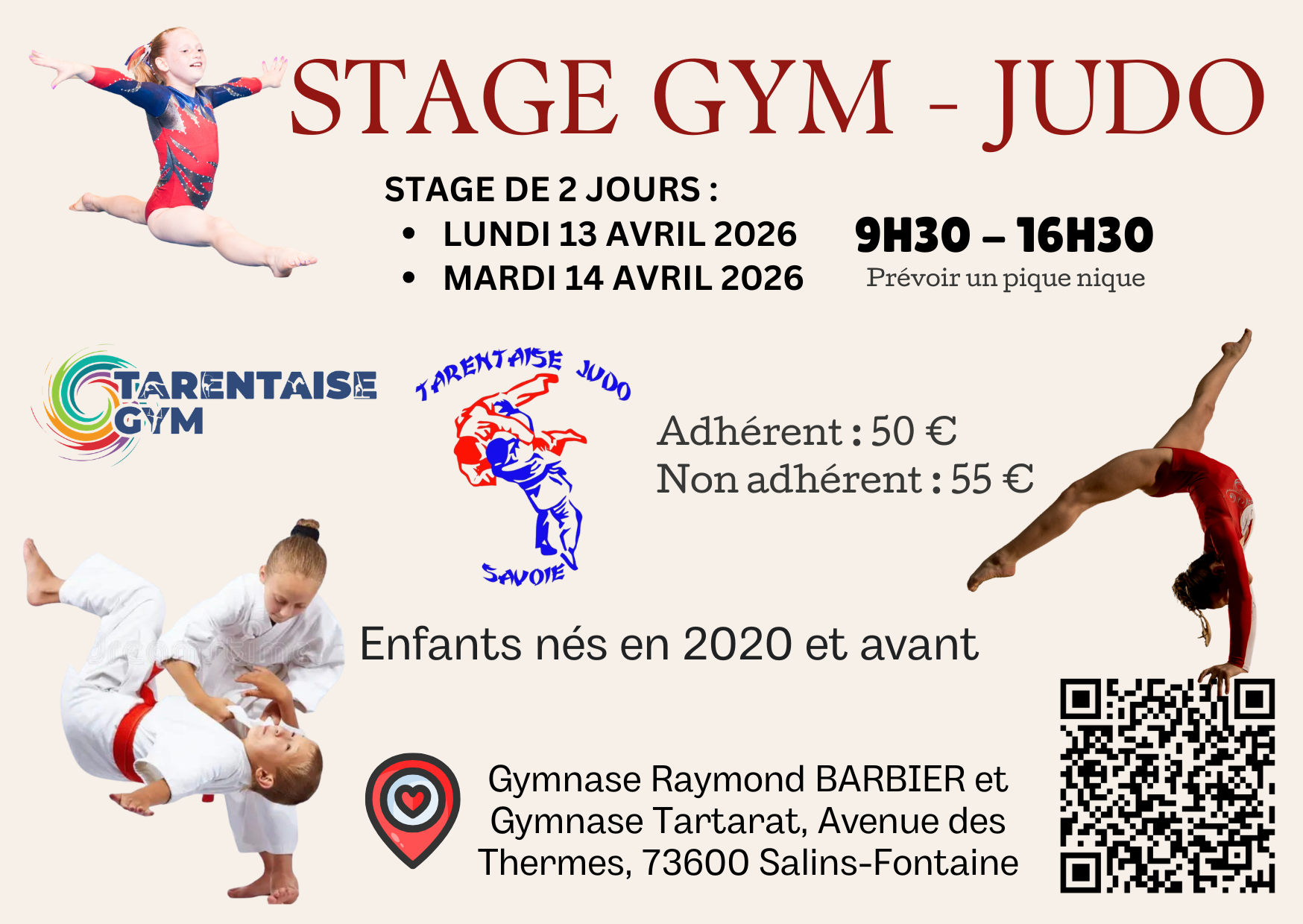 Stage GYM - JUDO 🤸‍♀️🥋